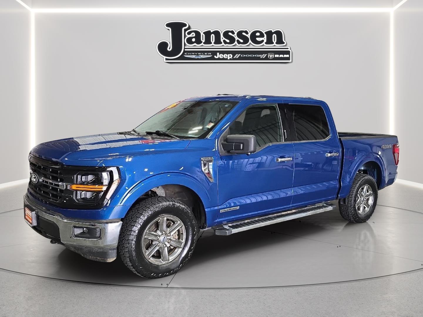 PACIFIC BLUE METALLIC 2024 Ford F-150 Pickup Truck Four-Wheel Drive Automatic