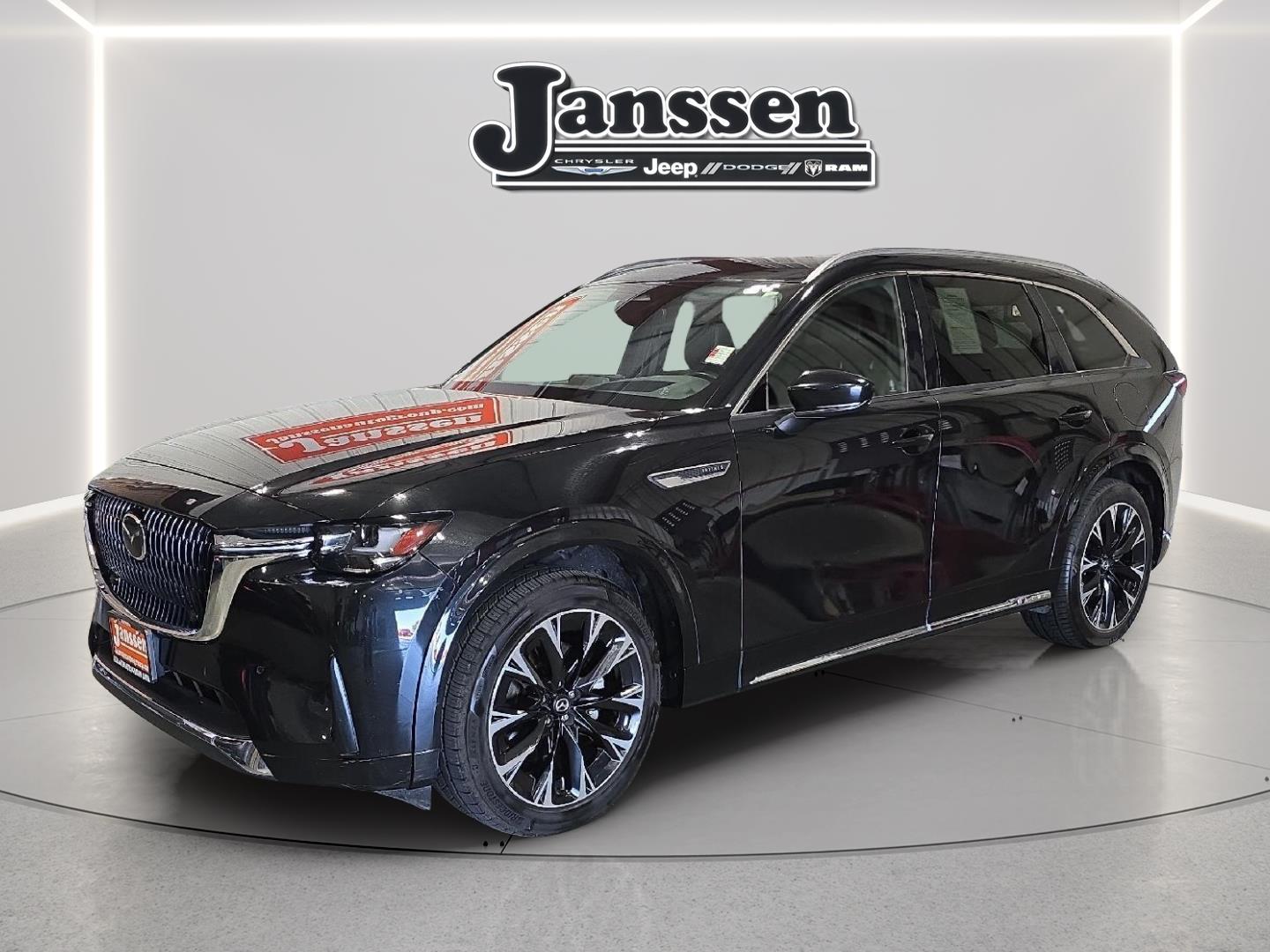 Jet Black Mica 2024 Mazda CX-90 3.3 Turbo S AWD SUV / Crossover All-Wheel Drive Automatic