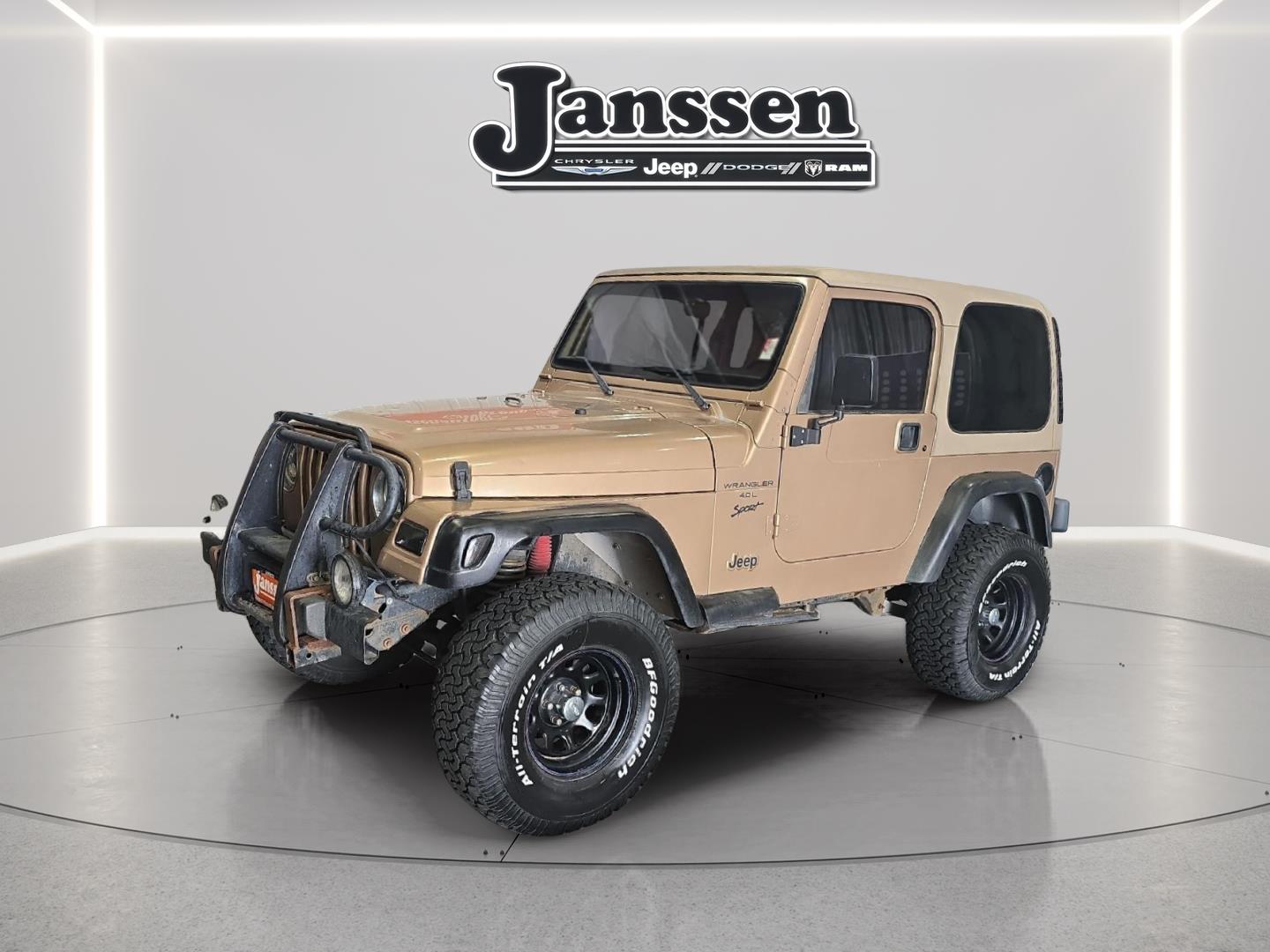 Gold 1999 Jeep Wrangler SUV / Crossover Four-Wheel Drive