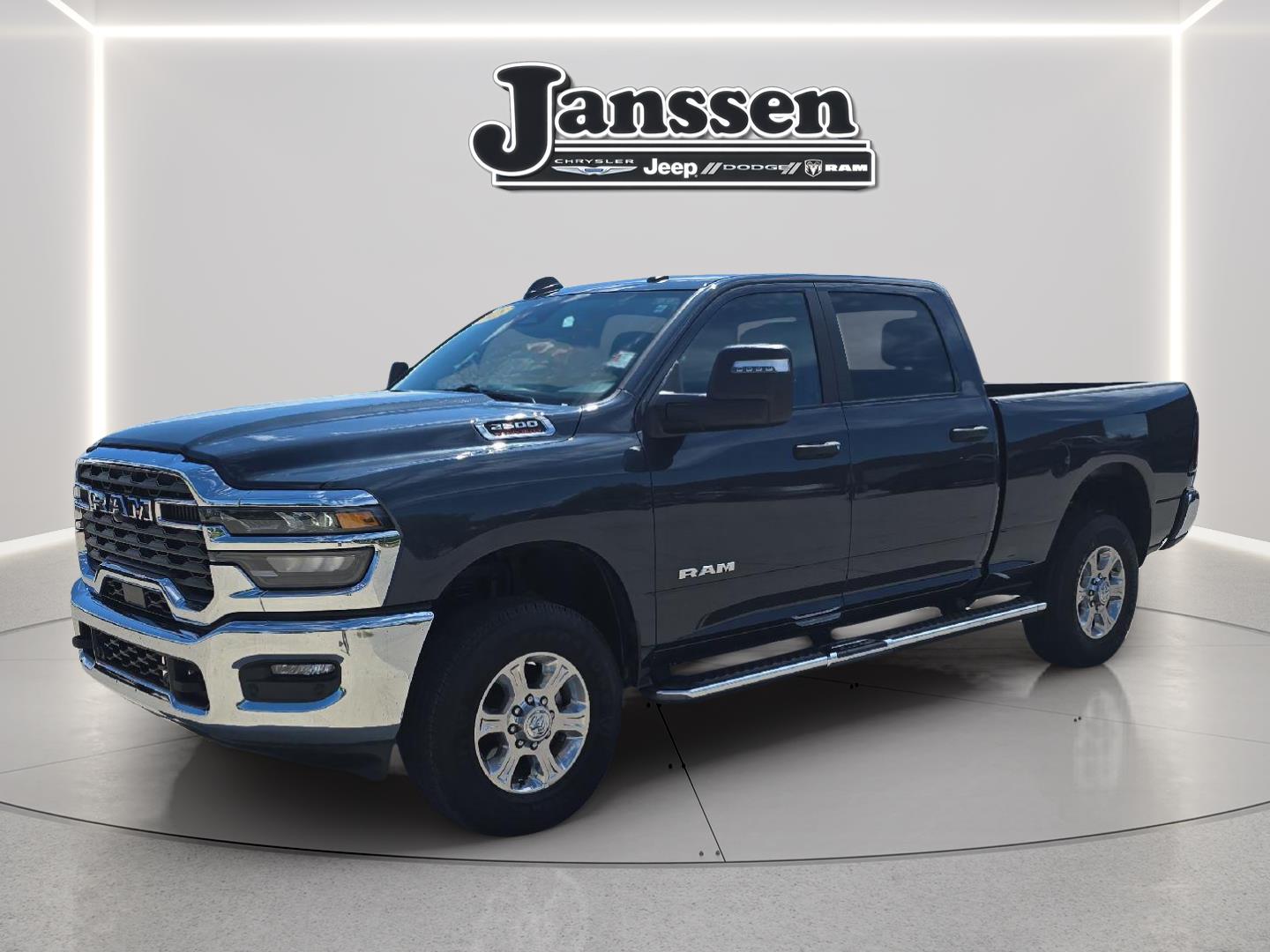 Forged Blue Metallic 2025 RAM 2500 Pickup Truck Four-Wheel Drive 8-Speed Automatic