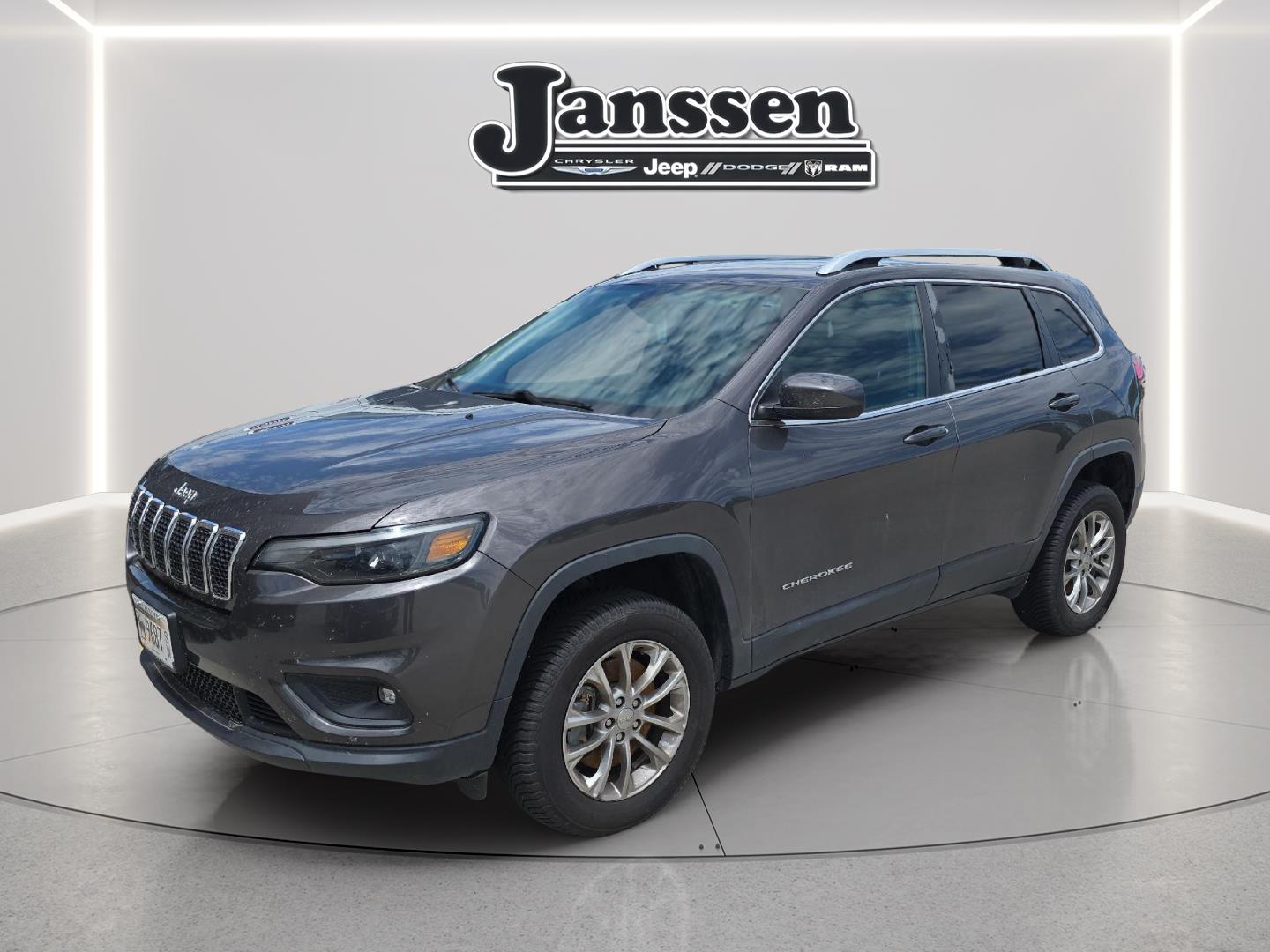 Gray (Granite Crystal Metallic Clearcoat) 2019 Jeep Cherokee SUV / Crossover Four-Wheel Drive 9-Speed Automatic