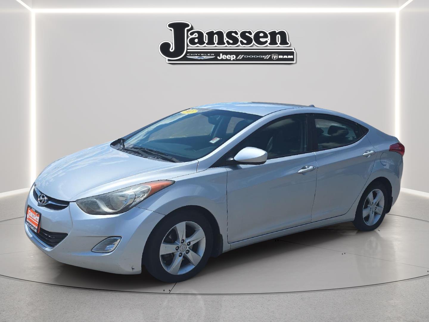 Shimmering Air Silver 2013 Hyundai Elantra Sedan Front-Wheel Drive Automatic