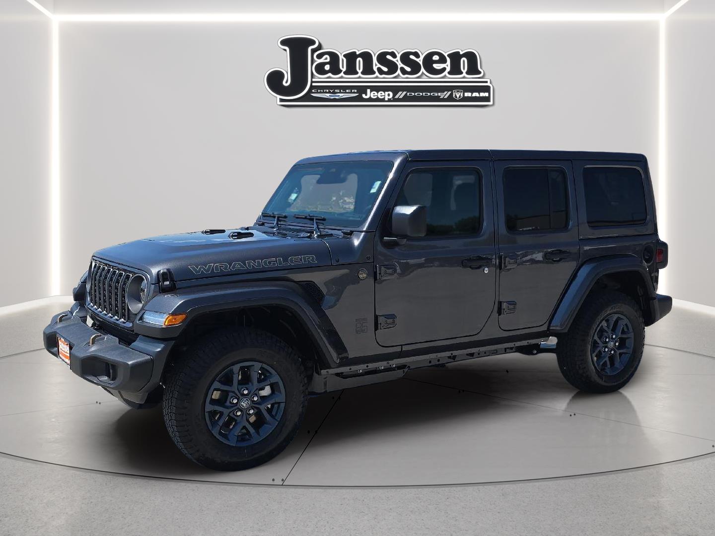 Gray (Granite Crystal Metallic Clearcoat) 2026 Jeep Wrangler SUV / Crossover Four-Wheel Drive 8-Speed Automatic