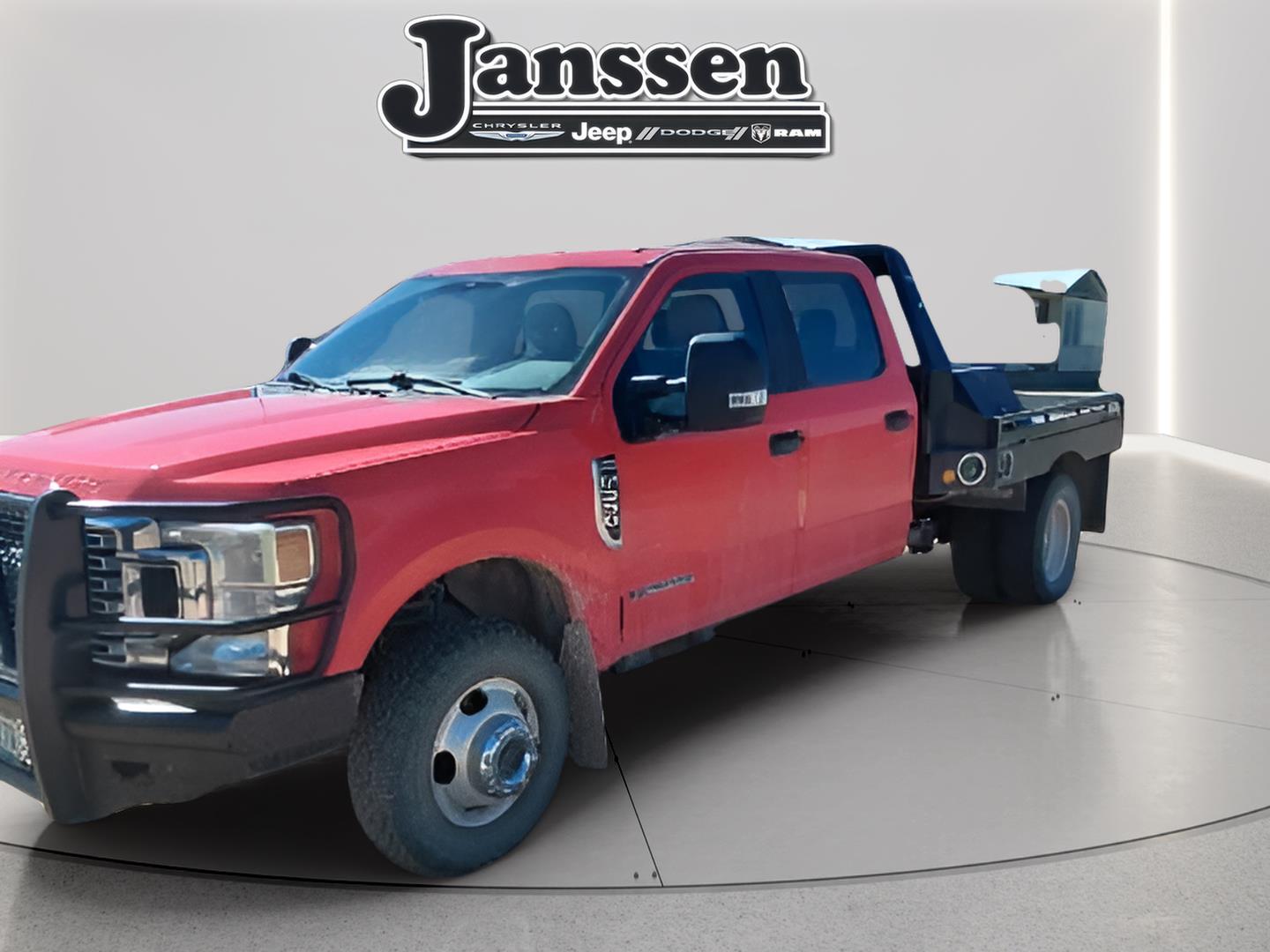 Race Red 2022 Ford F-350 Super Duty Pickup Truck Four-Wheel Drive Automatic