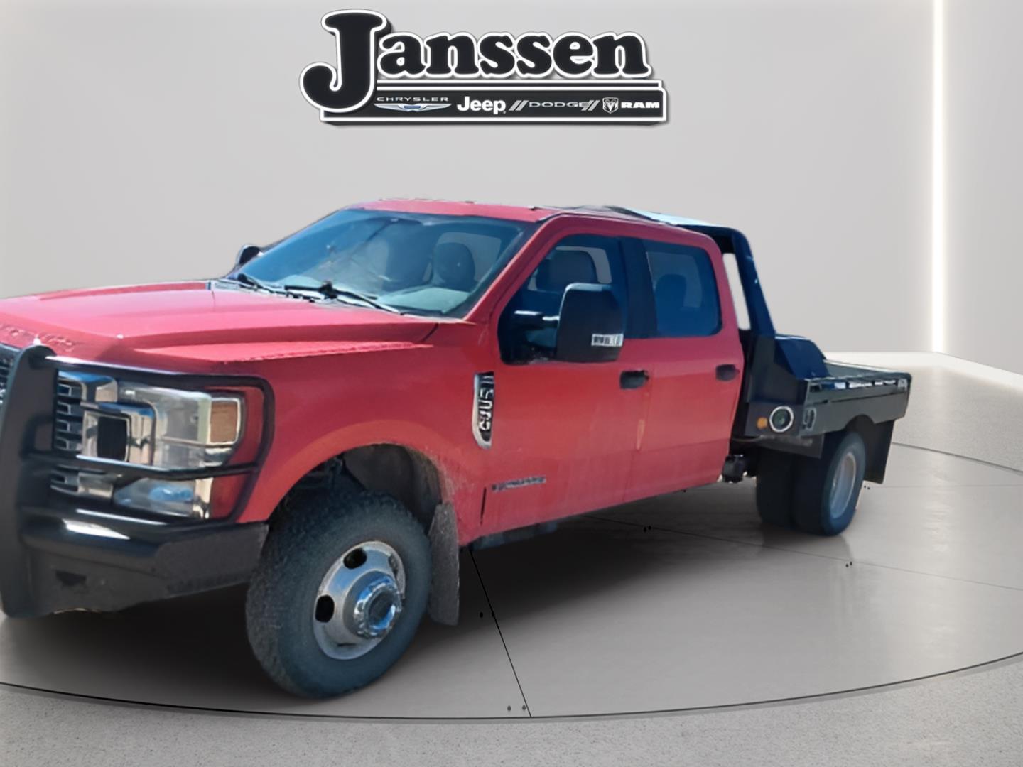Race Red 2022 Ford F-350 Super Duty Pickup Truck Four-Wheel Drive Automatic