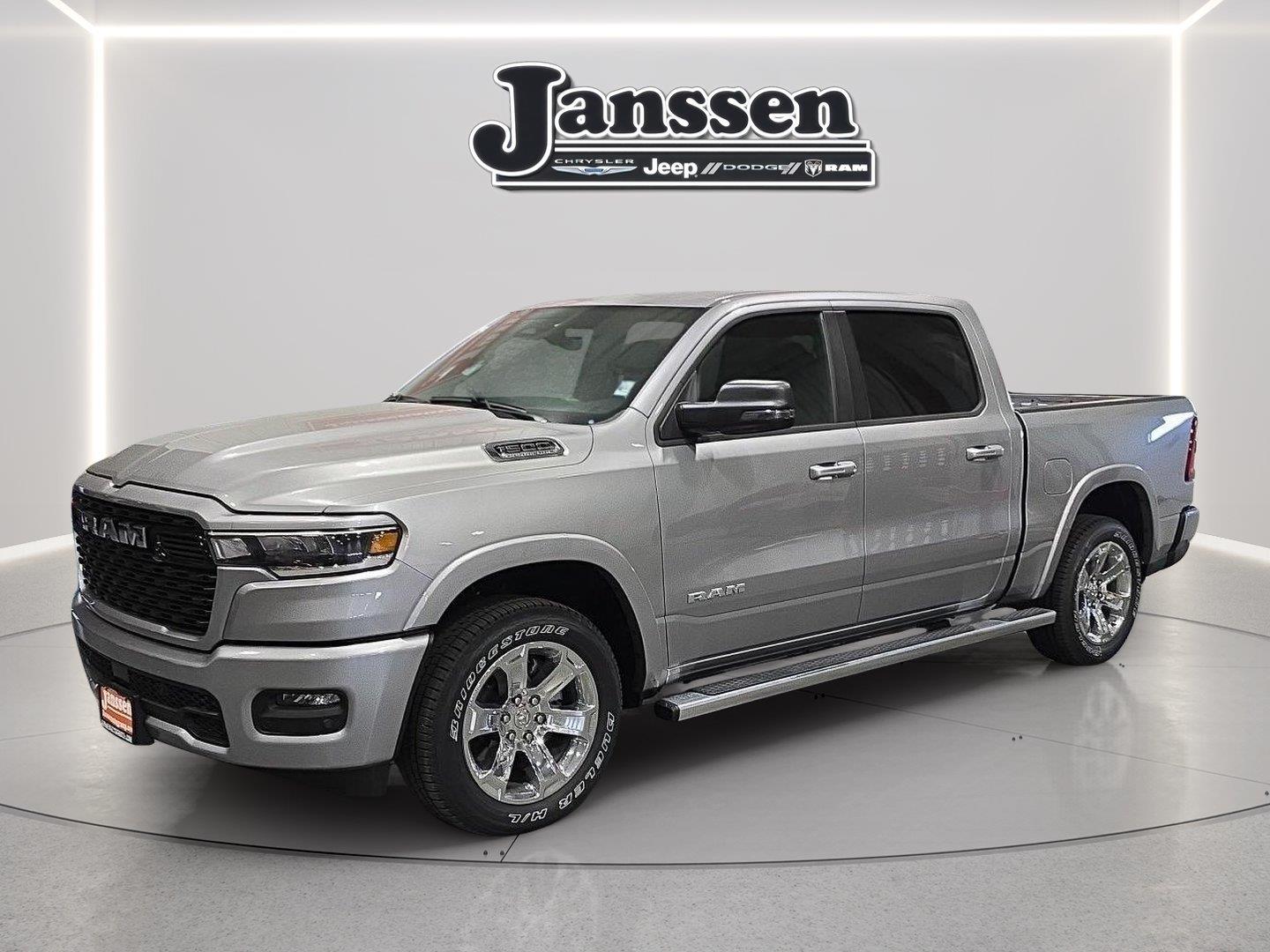 Billet Silver Metallic Clearcoat 2026 RAM 1500 Pickup Truck Four-Wheel Drive 8-Speed Automatic
