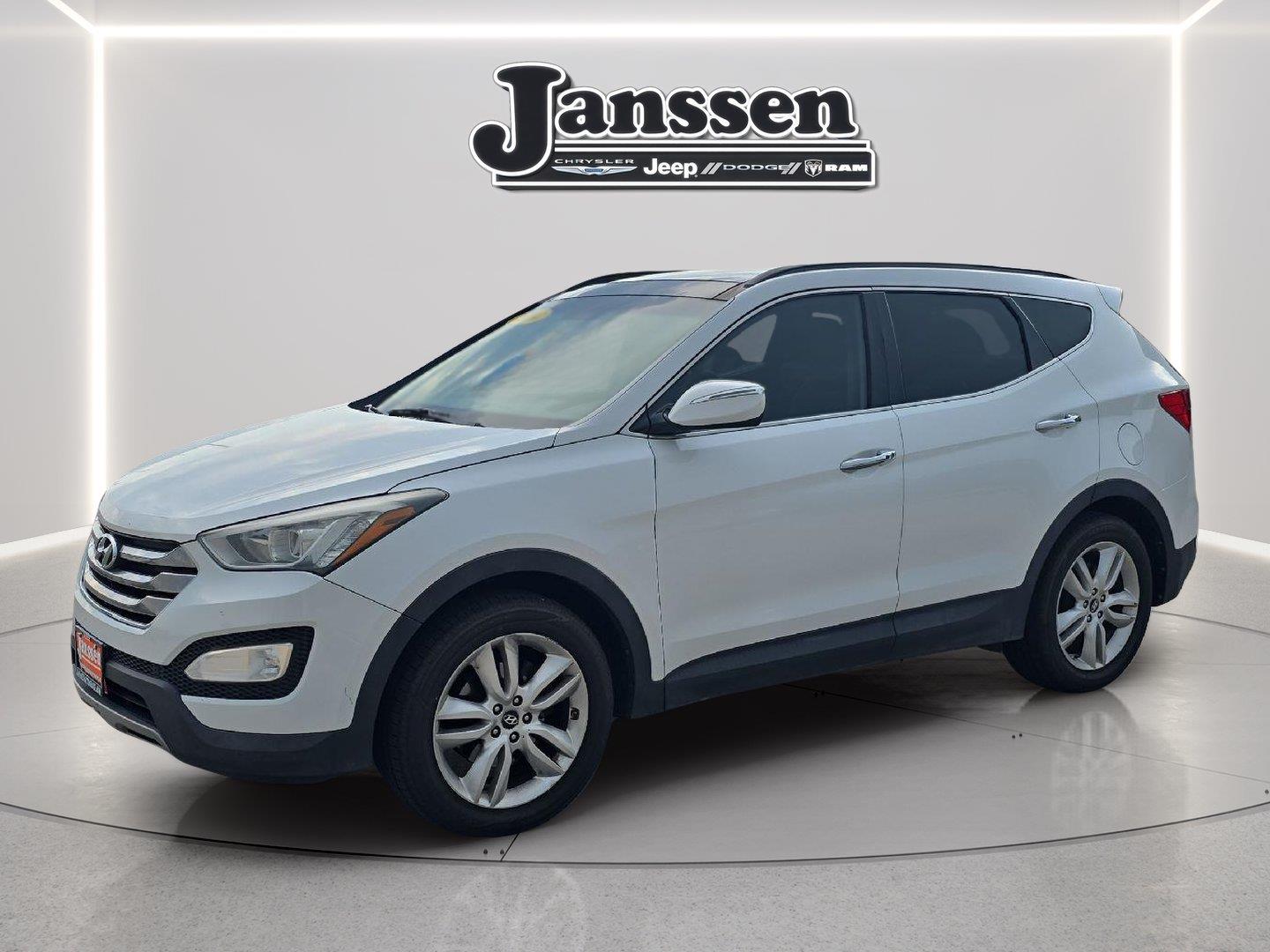 Frost White Pearl 2014 Hyundai Santa Fe Sport SUV / Crossover All-Wheel Drive Automatic