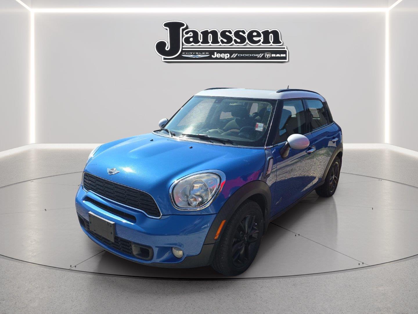Cosmic Blue Metallic 2012 MINI Countryman SUV / Crossover All-Wheel Drive 6-Speed Manual