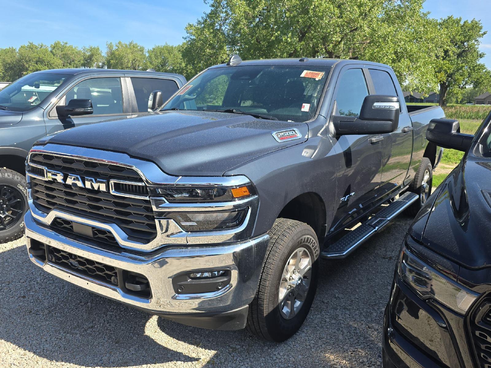 Forged Blue Metallic 2026 RAM 2500 Pickup Truck Four-Wheel Drive 8-Speed Automatic