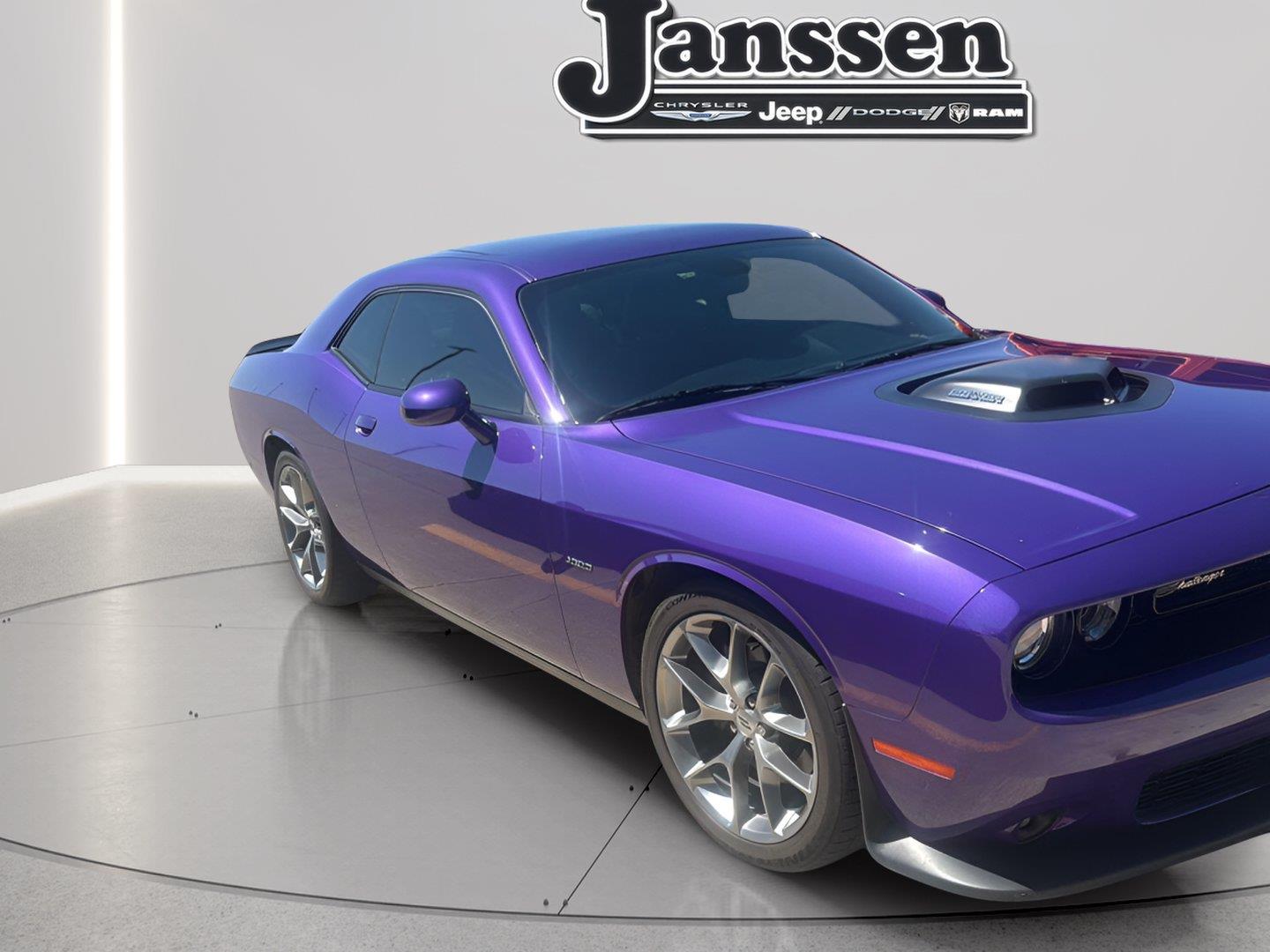 Purple (Plum Crazy Pearlcoat) 2019 Dodge Challenger Coupe Rear-Wheel Drive 8-Speed Automatic