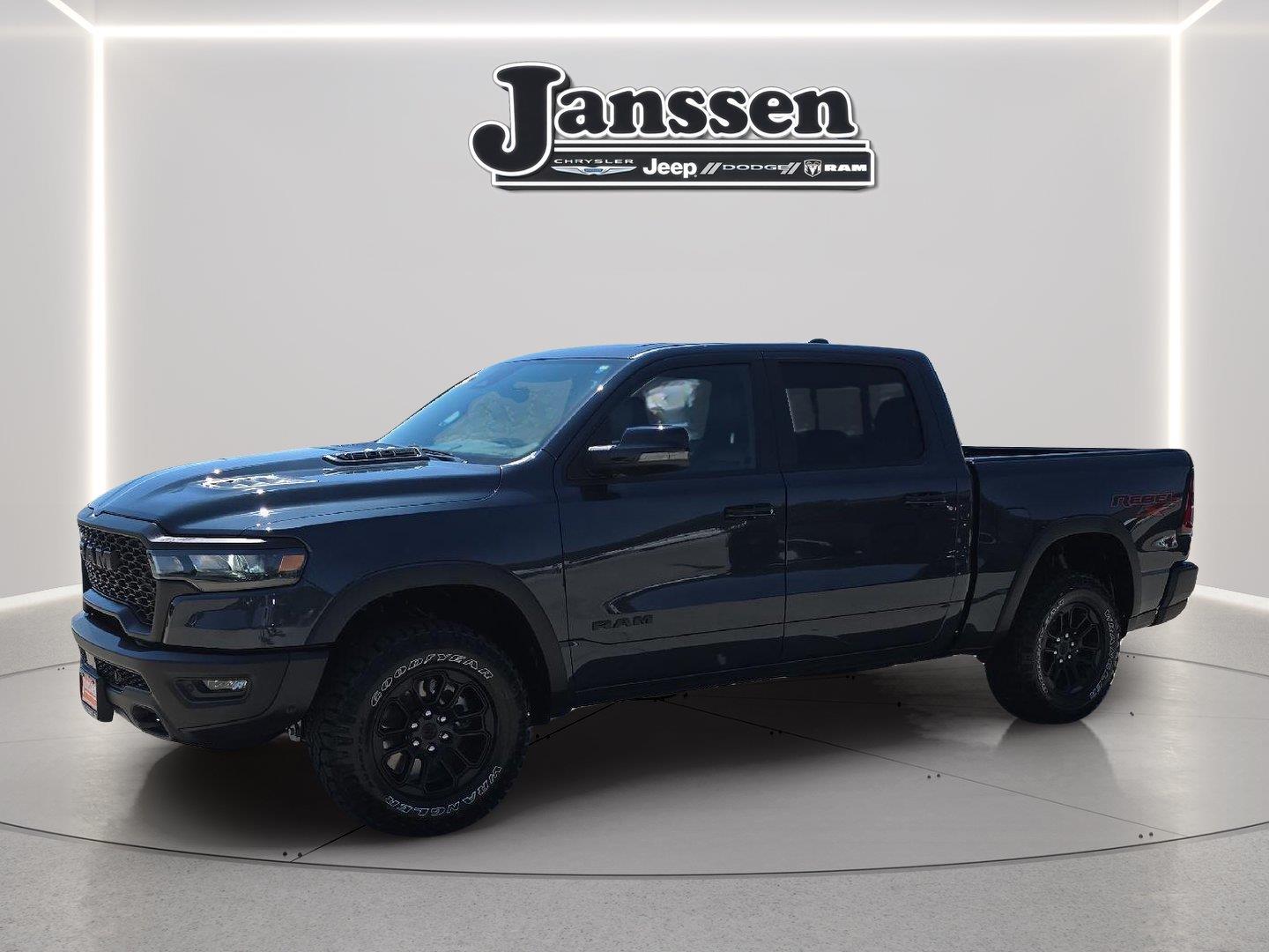 Forged Blue Metallic 2025 RAM 1500 Pickup Truck Four-Wheel Drive 8-Speed Automatic