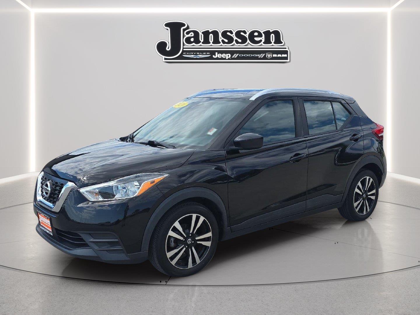Super Black 2020 Nissan Kicks SUV / Crossover Front-Wheel Drive Continuously Variable Transmission
