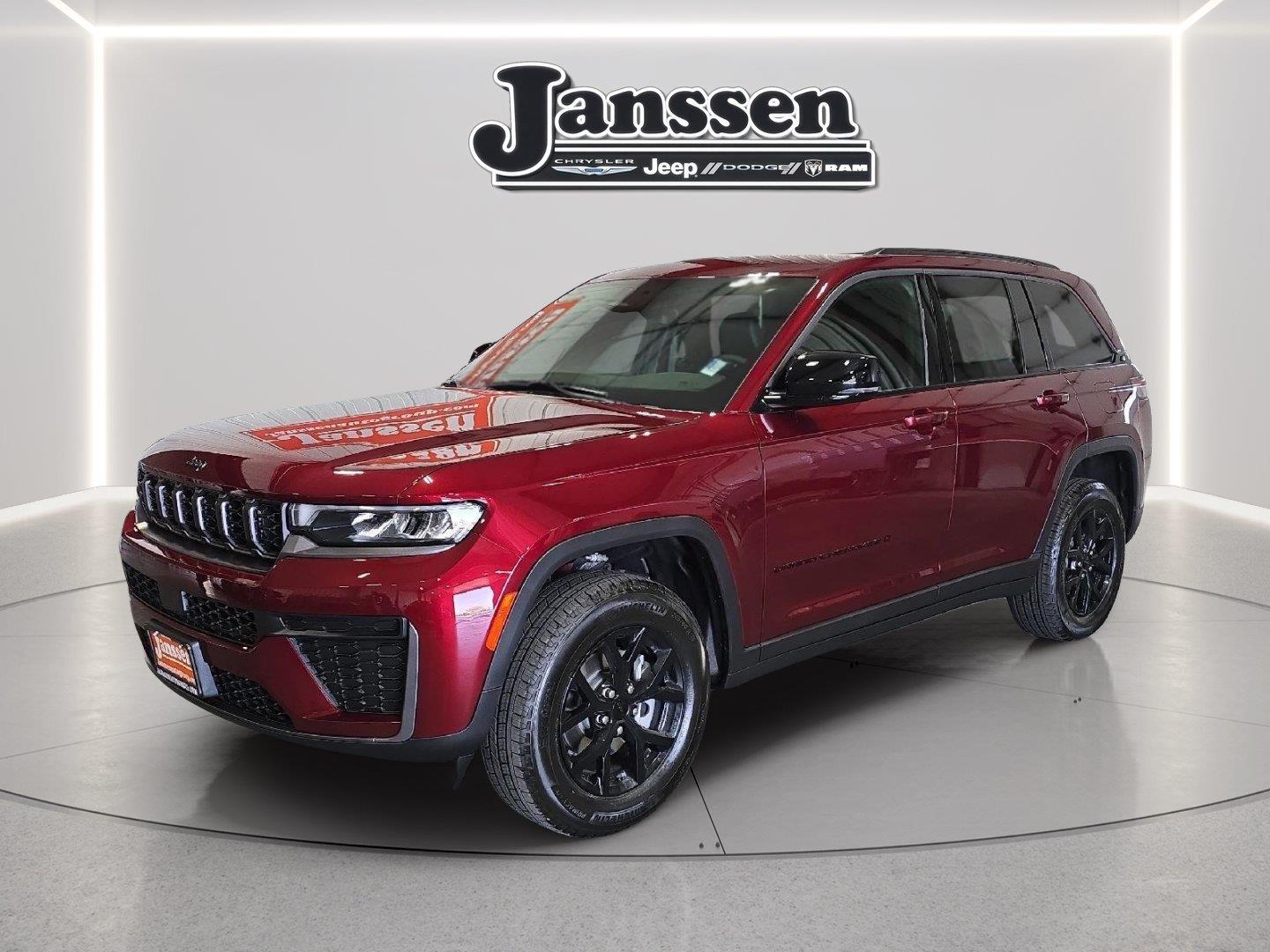 Velvet Red Pearlcoat 2026 Jeep Grand Cherokee SUV / Crossover 8-Speed Automatic