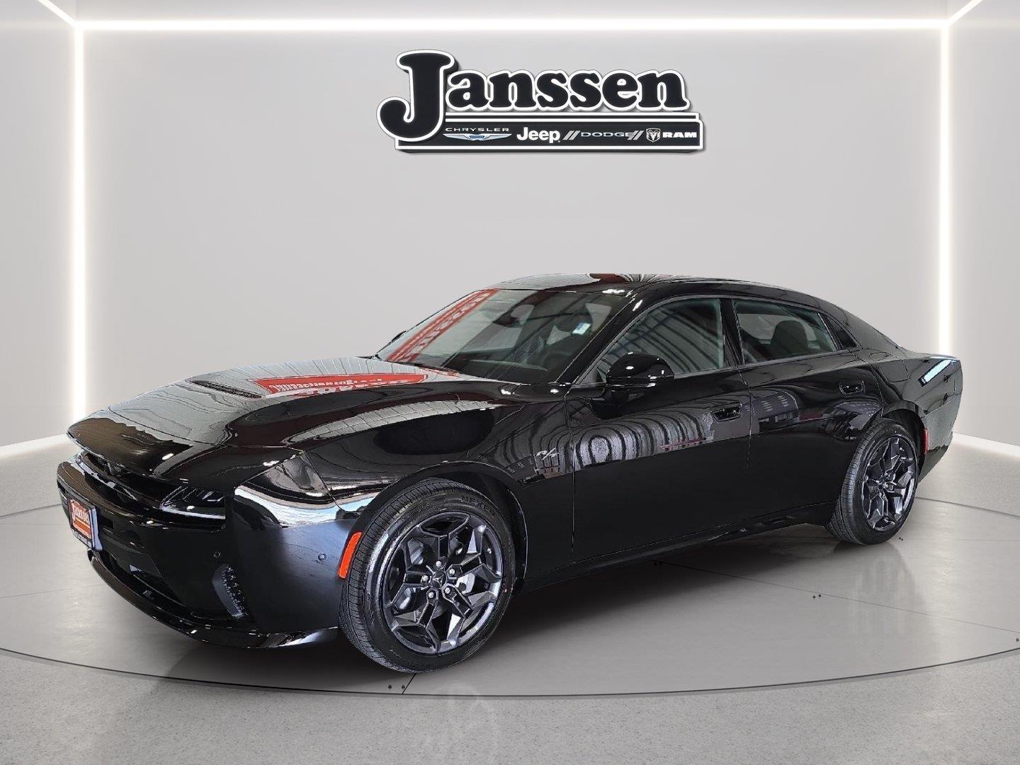 Diamond Black Crystal Pearlcoat 2026 Dodge Charger Sedan All-Wheel Drive 8-Speed Automatic