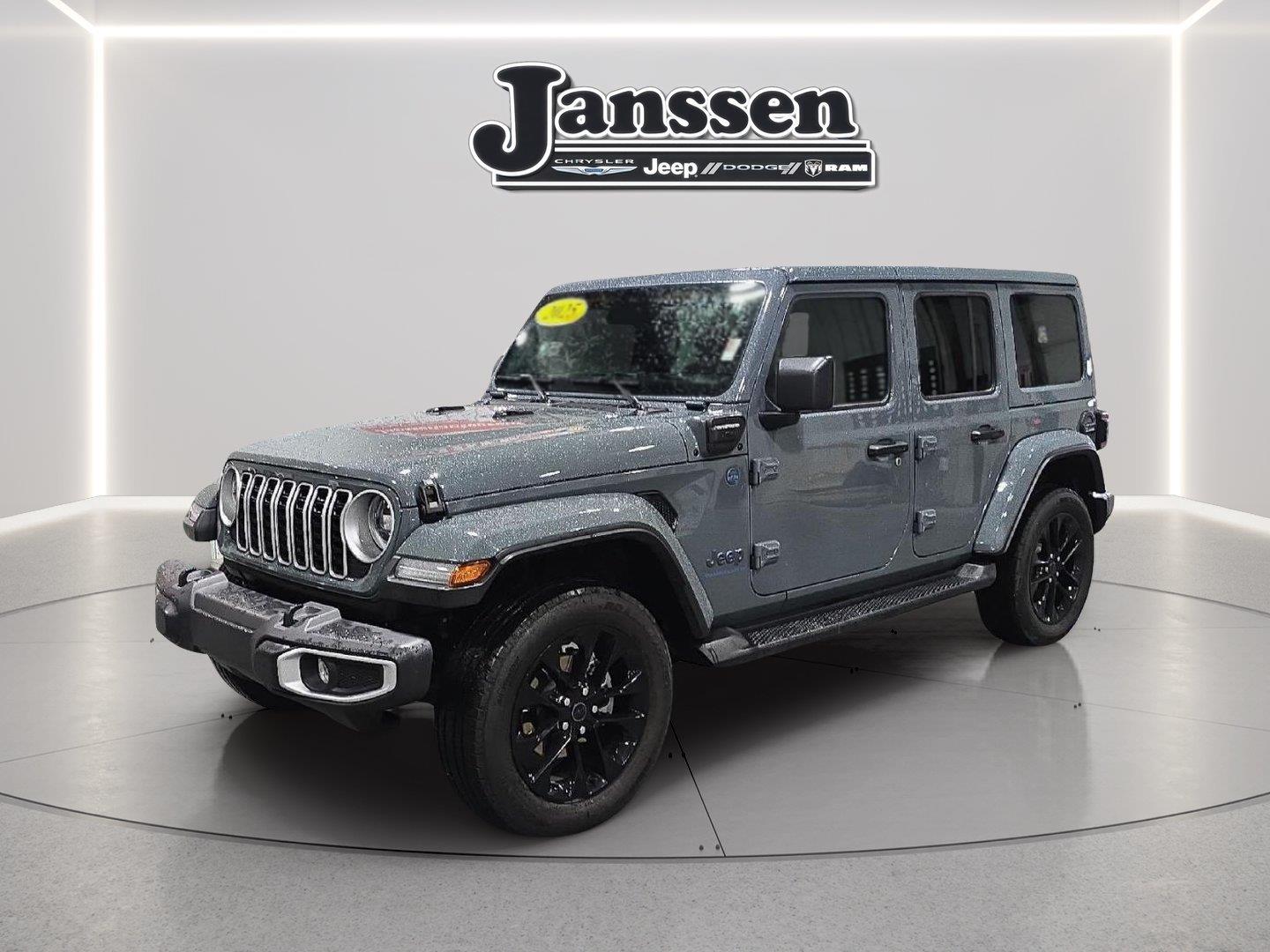 Anvil Clearcoat 2025 Jeep Wrangler 4xe SUV / Crossover Four-Wheel Drive 8-Speed Automatic