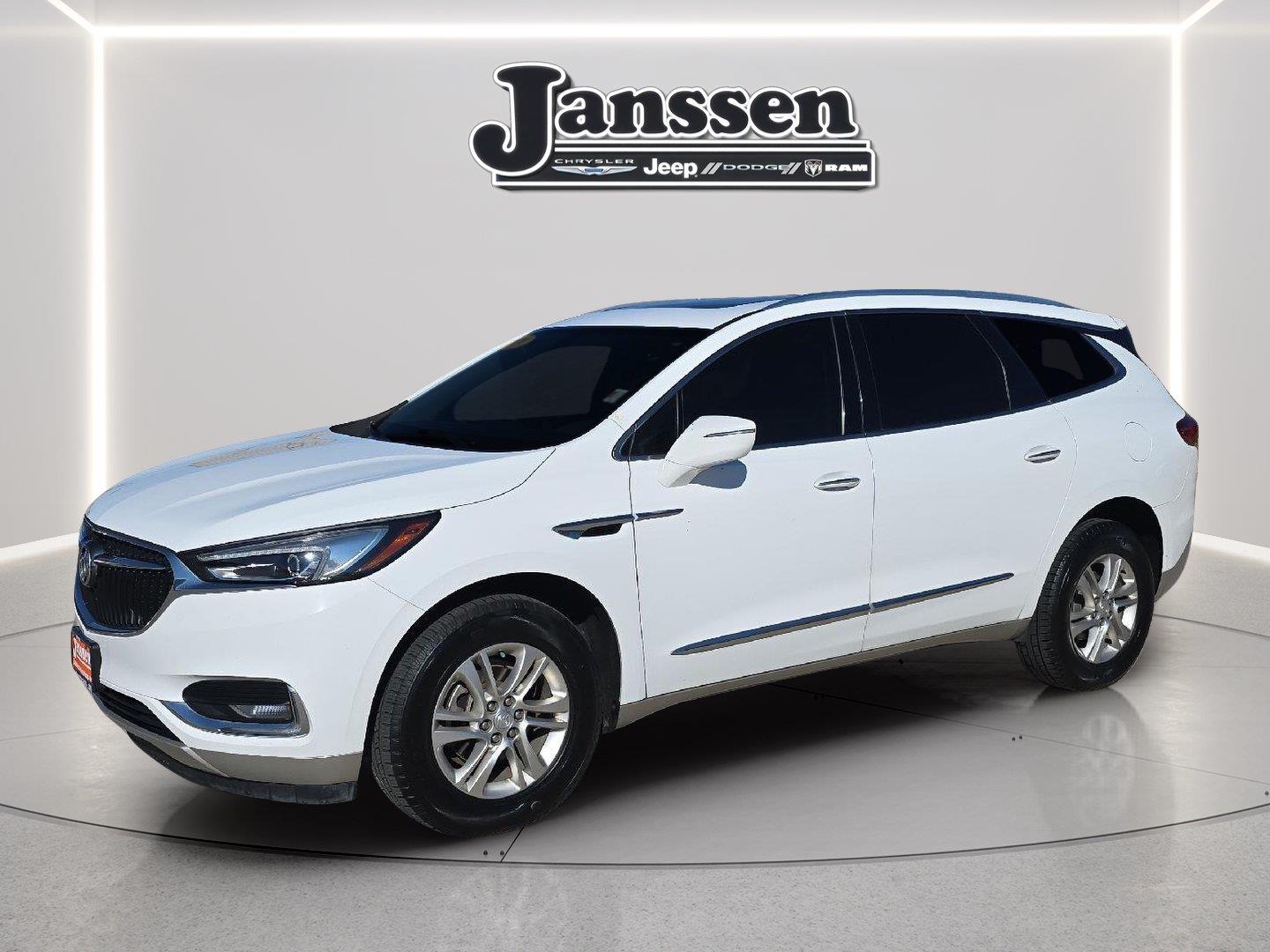 Summit White 2020 Buick Enclave SUV / Crossover Front-Wheel Drive 9-Speed Automatic