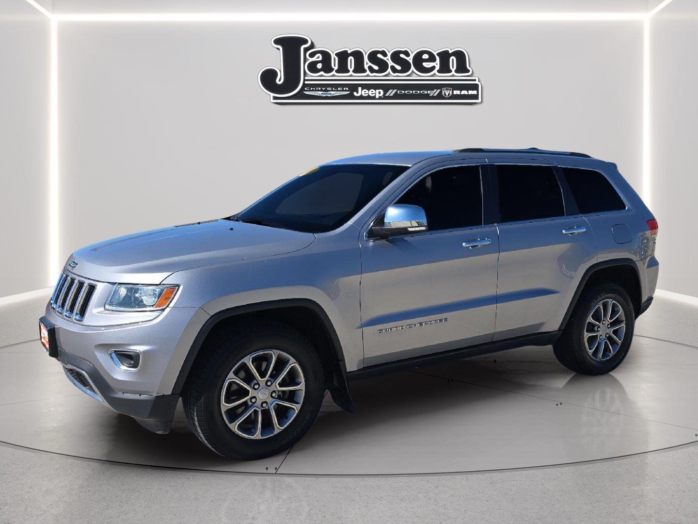 Billet Silver Metallic Clearcoat 2014 Jeep Grand Cherokee SUV / Crossover Four-Wheel Drive 8-Speed Automatic