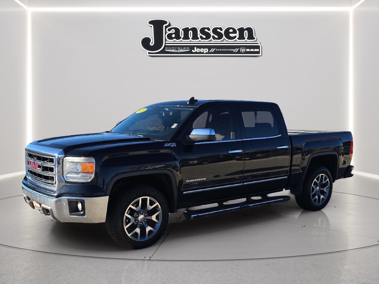 Onyx Black 2015 GMC Sierra 1500 Pickup Truck Four-Wheel Drive 6-Speed Automatic