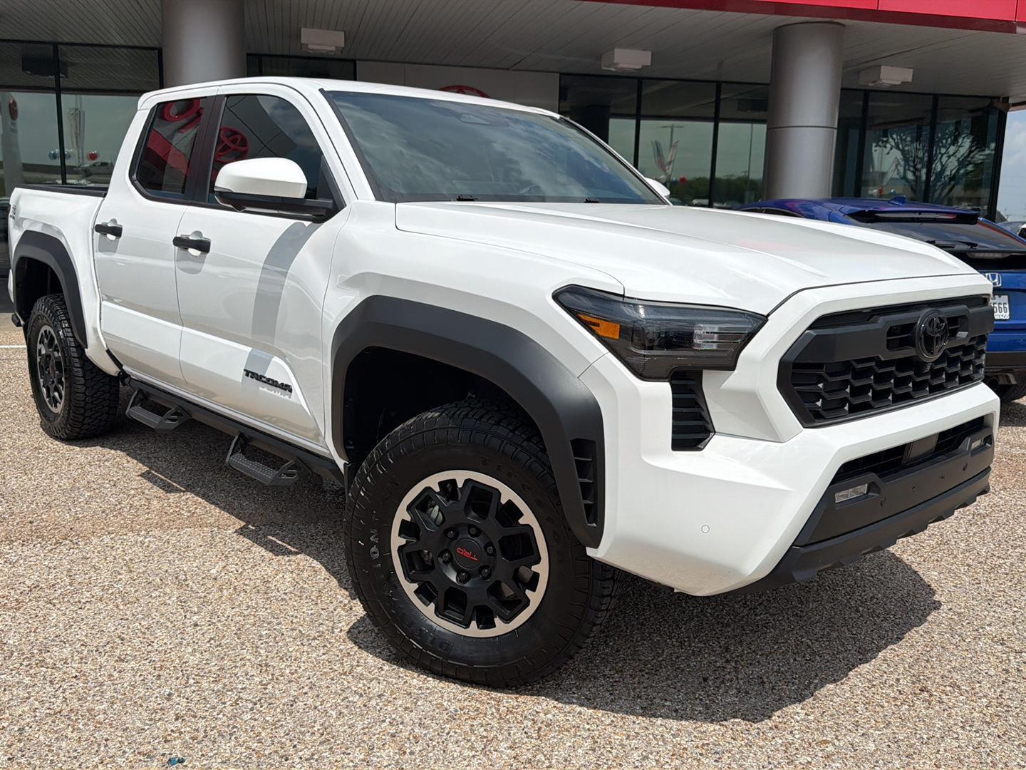Ice Cap 2024 Toyota Tacoma TRD Off-Road Double Cab 4WD Pickup Truck Four-Wheel Drive 6-Speed Manual