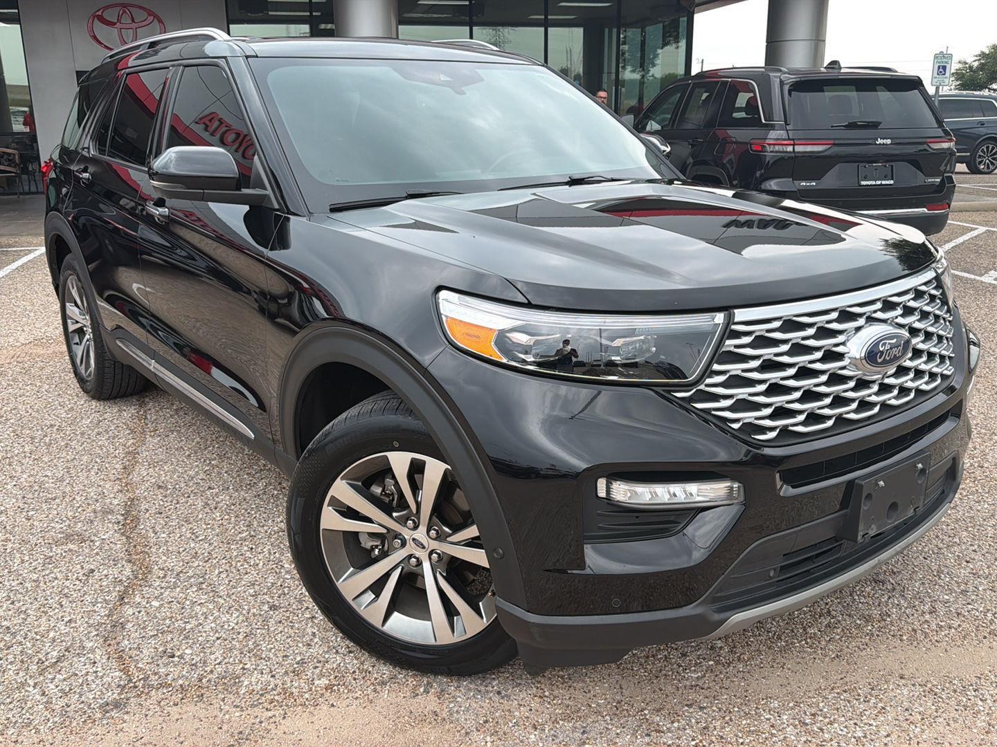 Agate Black Metallic 2020 Ford Explorer SUV / Crossover All-Wheel Drive Automatic