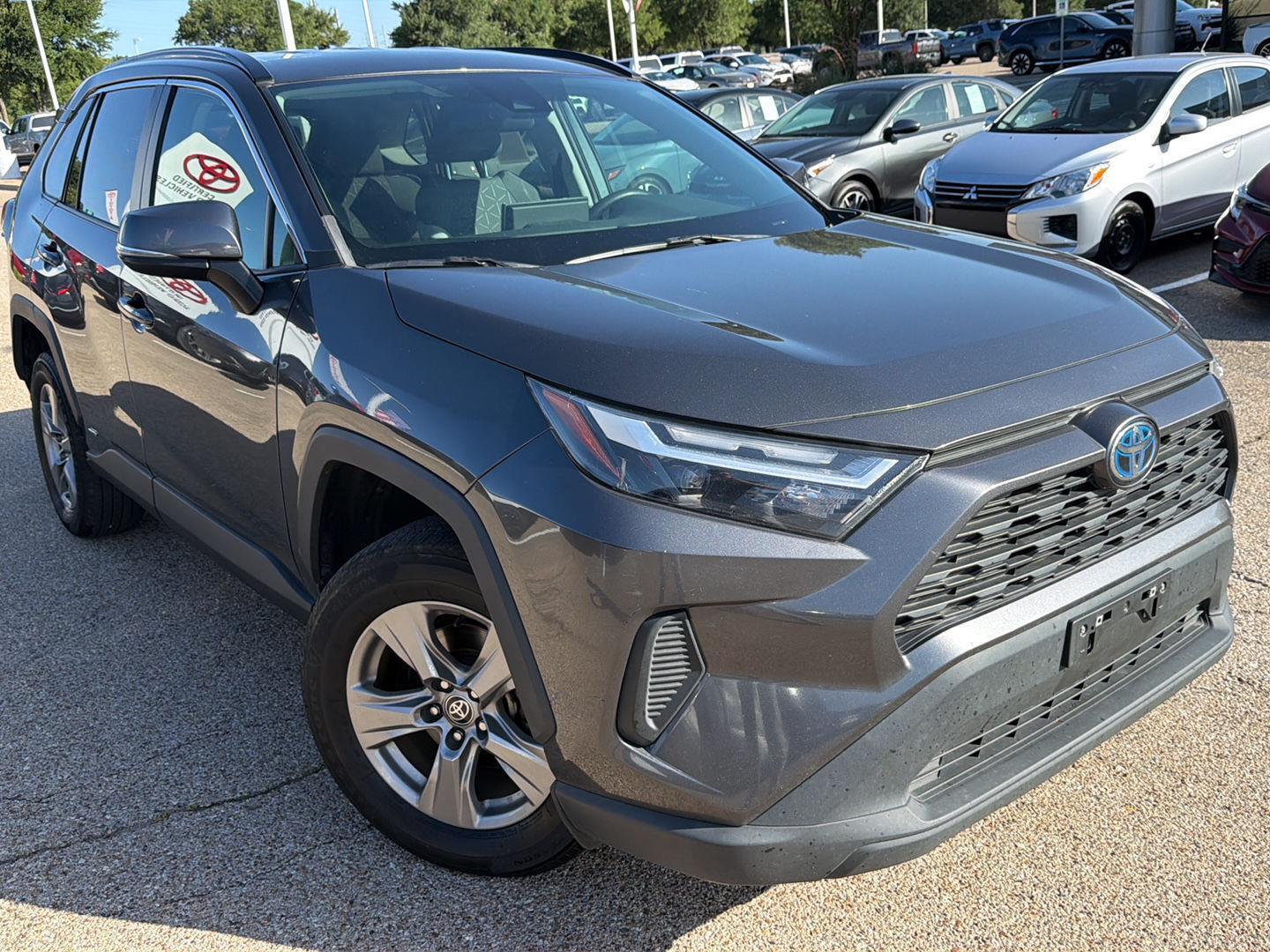 Magnetic Gray Metallic 2023 Toyota RAV4 Hybrid SUV / Crossover All-Wheel Drive Continuously Variable Transmission
