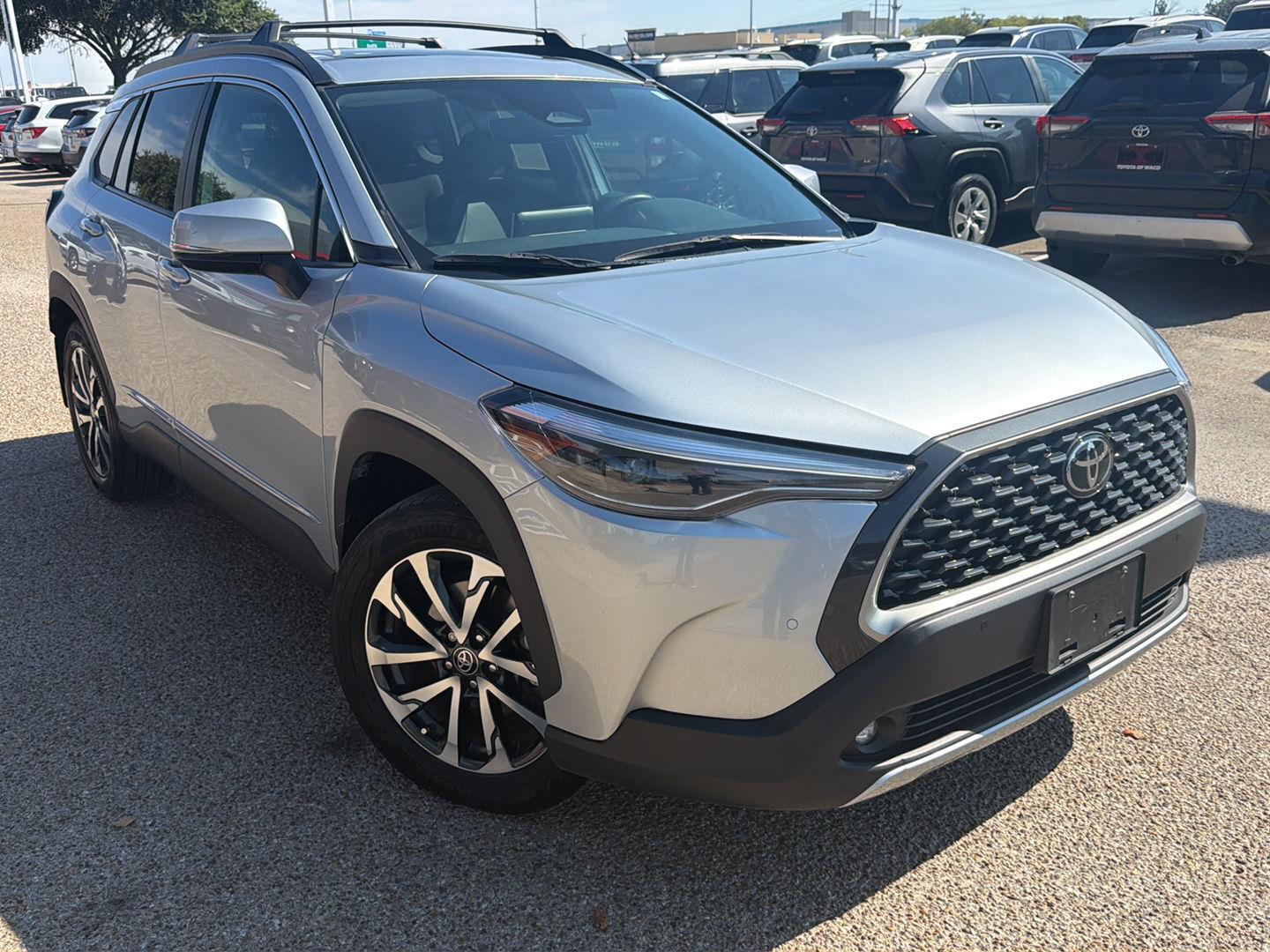 Sonic Silver 2024 Toyota Corolla Cross SUV / Crossover Front-Wheel Drive Continuously Variable Transmission
