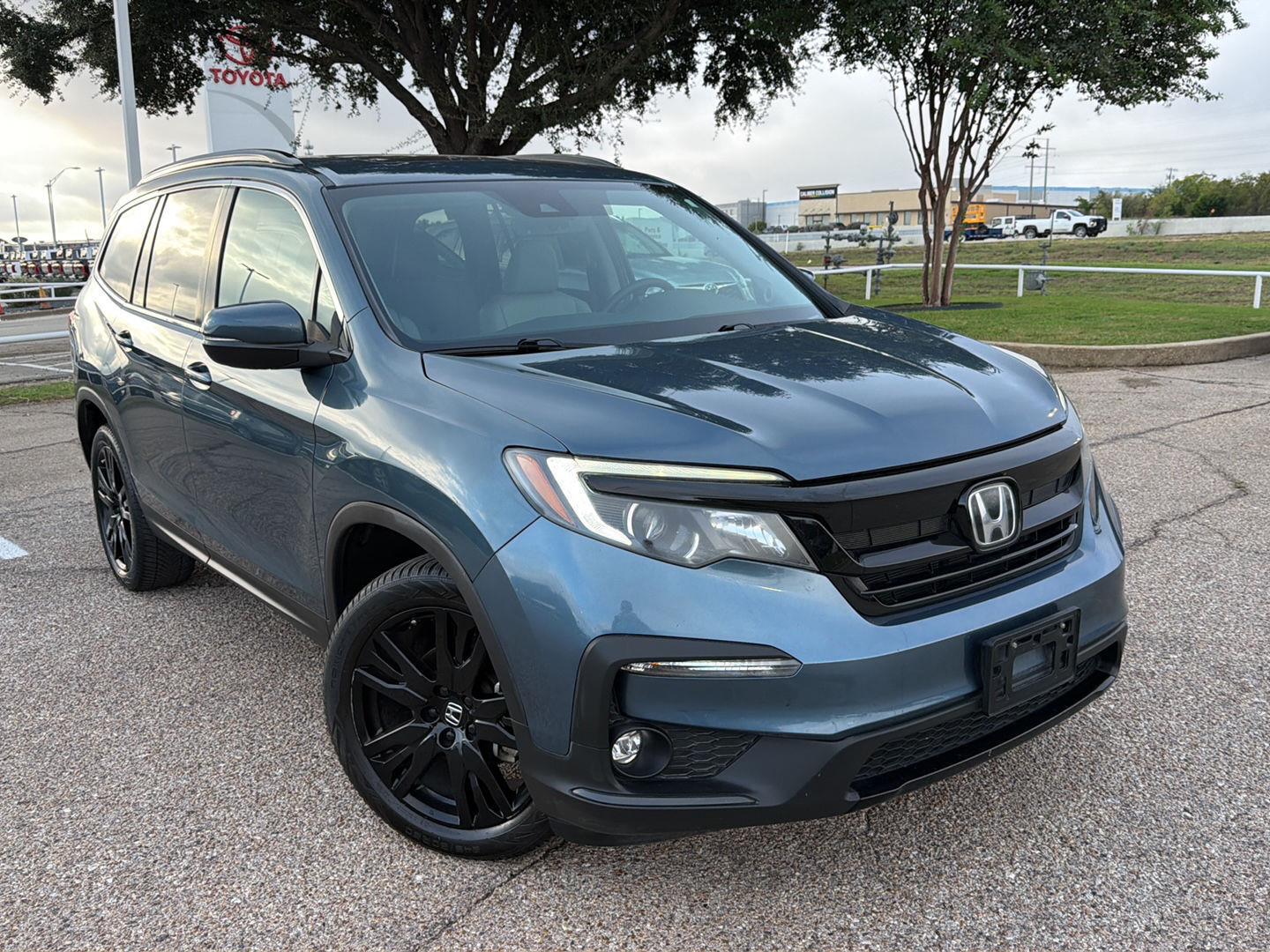 Gray (Steel Sapphire Metallic) 2021 Honda Pilot SUV / Crossover All-Wheel Drive
