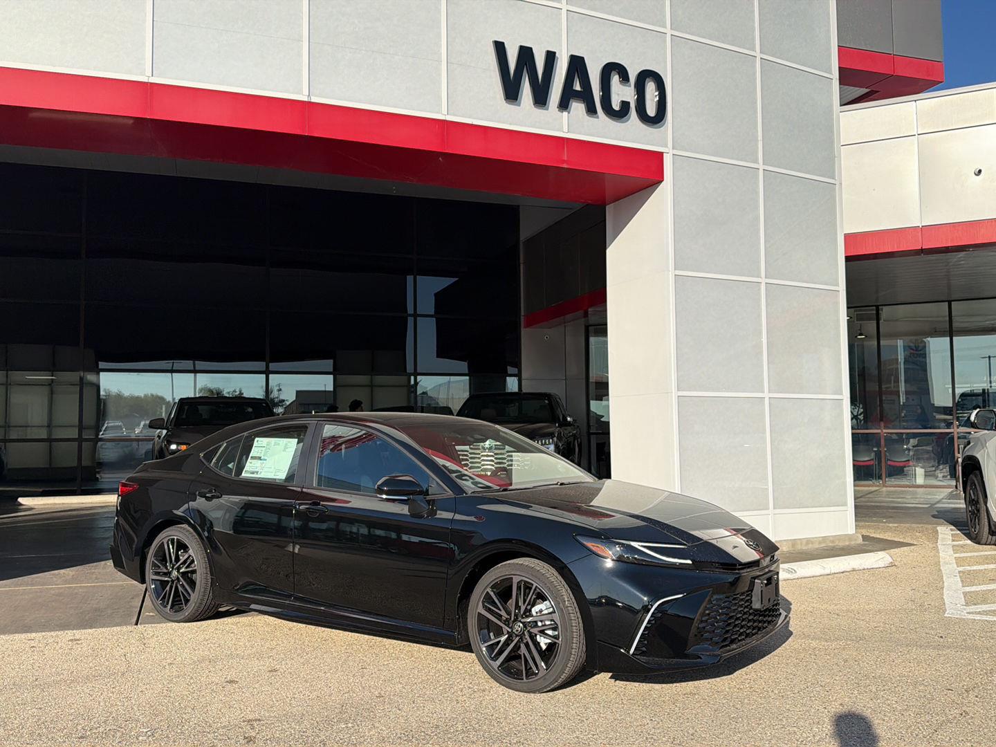 Midnight Black Metallic 2026 Toyota Camry Sedan Front-Wheel Drive Continuously Variable Transmission