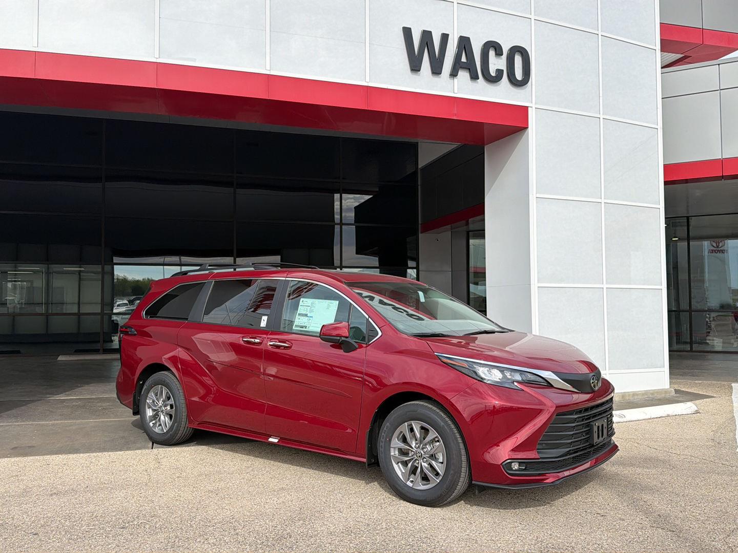 Red (Ruby Flare Pearl) 2026 Toyota Sienna Minivan Front-Wheel Drive 