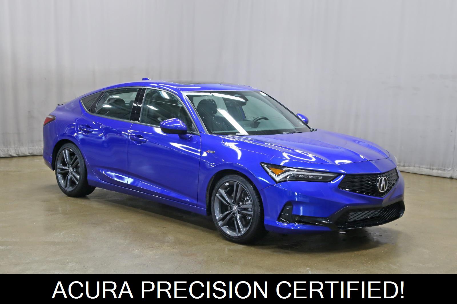 Apex Blue Pearl 2025 Acura Integra FWD with A-SPEC Package Sedan Front-Wheel Drive 7-Speed CVT