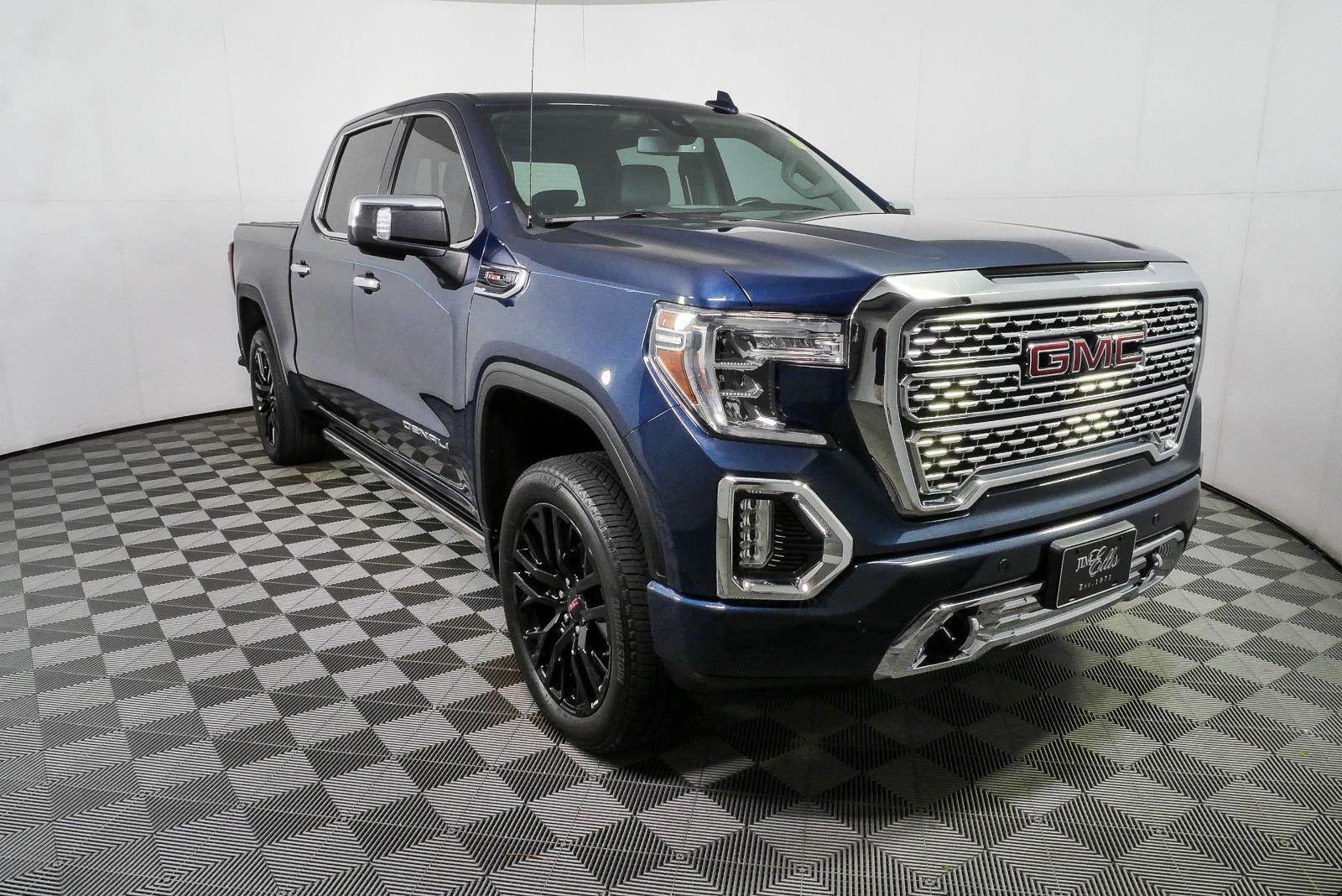 Pacific Blue Metallic 2022 GMC Sierra 1500 Limited Pickup Truck Four-Wheel Drive Automatic