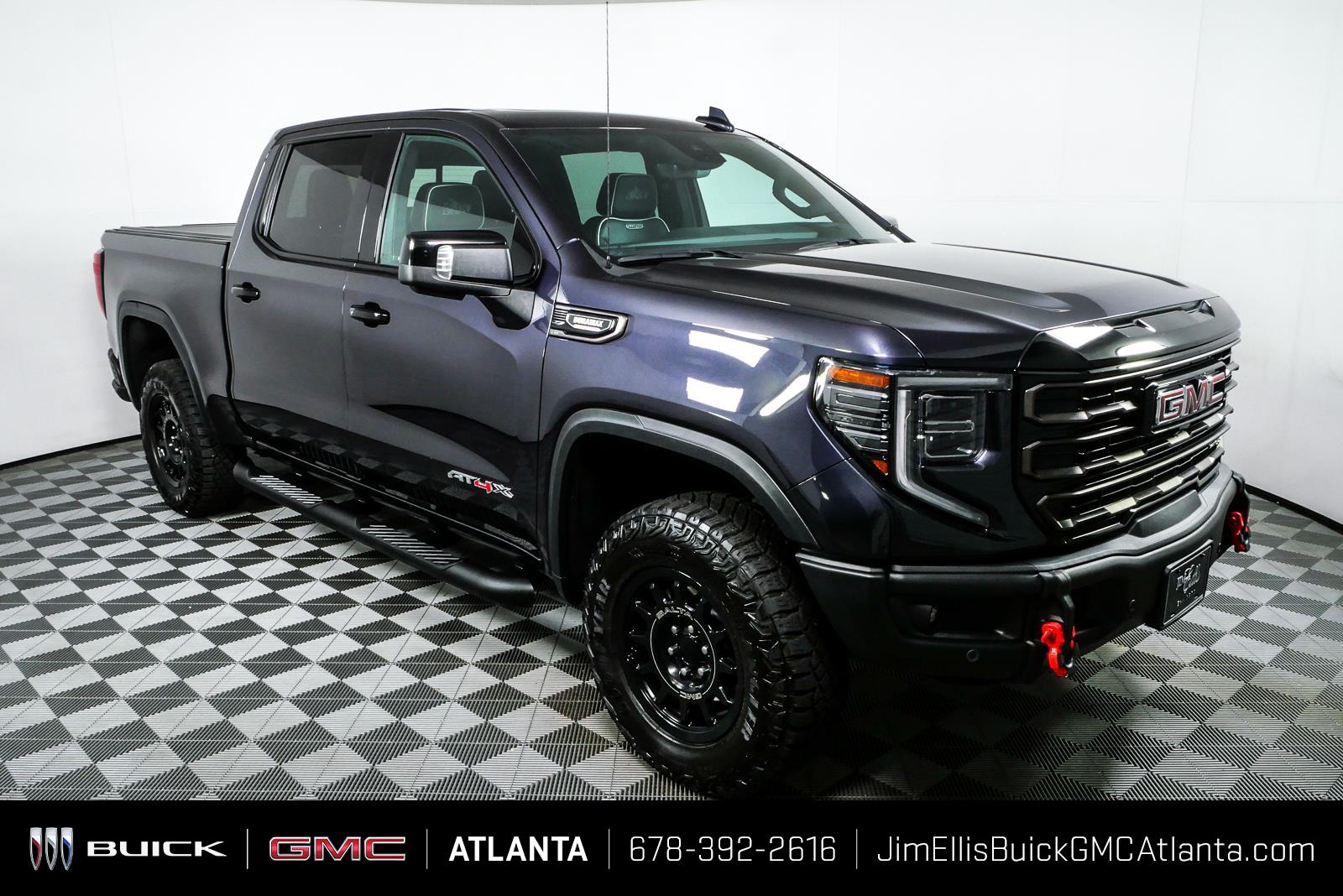 Titanium Rush Metallic 2024 GMC Sierra 1500 Pickup Truck Four-Wheel Drive Automatic