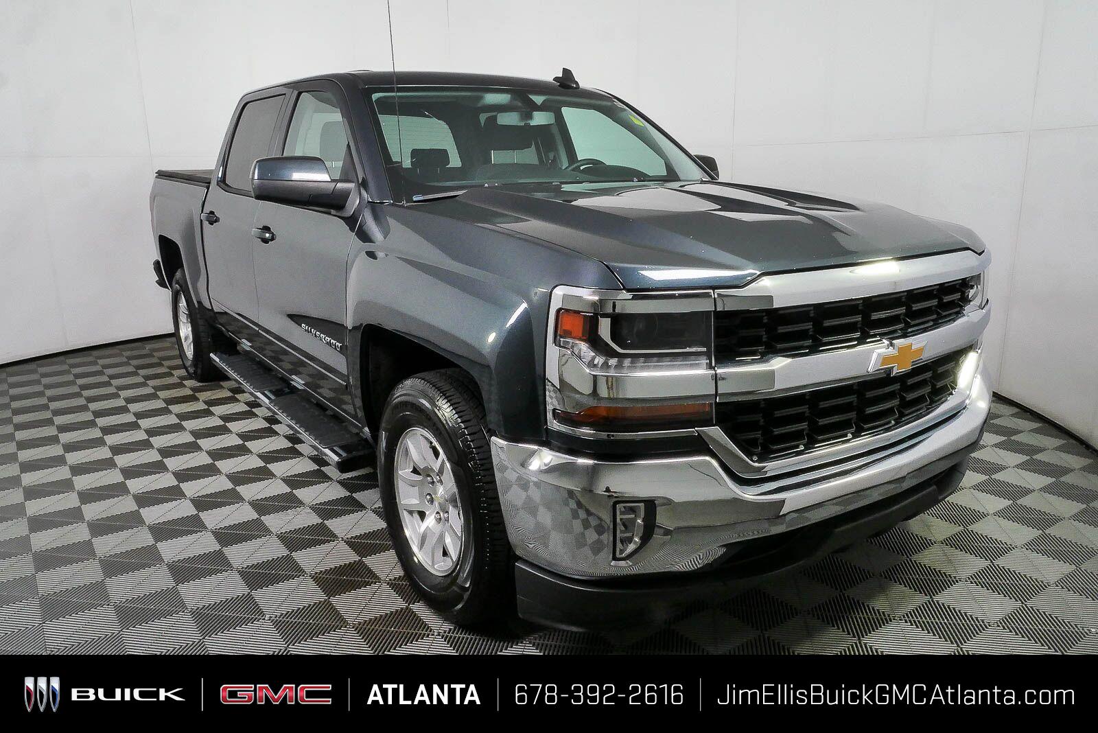 Gray (Graphite Metallic) 2017 Chevrolet Silverado 1500 Pickup Truck 4X2 6-Speed Automatic