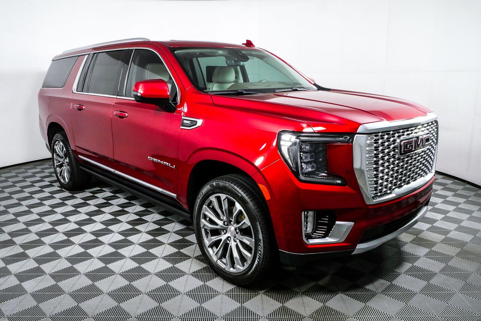 Cayenne Red Tintcoat 2021 GMC Yukon XL SUV / Crossover Four-Wheel Drive Automatic