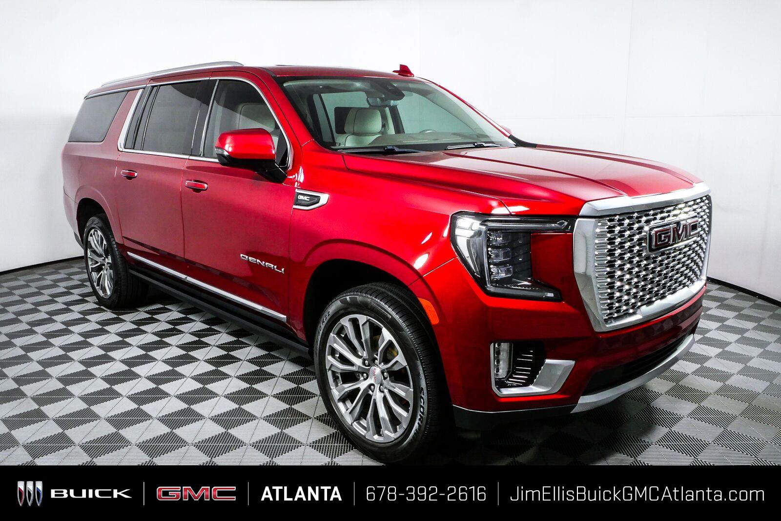 Cayenne Red Tintcoat 2021 GMC Yukon XL SUV / Crossover Four-Wheel Drive Automatic