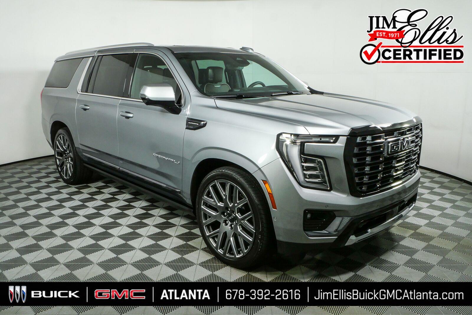 Sterling Metallic 2025 GMC Yukon XL SUV / Crossover Four-Wheel Drive Automatic