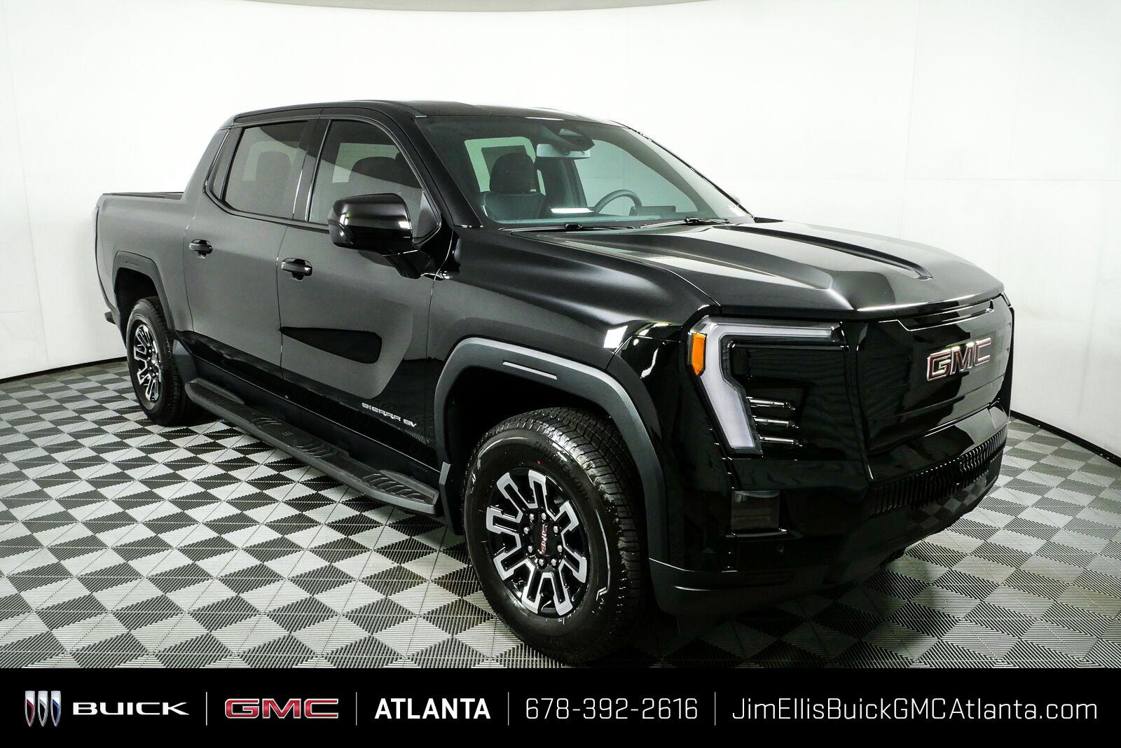 GBA ONYX BLACK 2026 GMC Sierra EV Pickup Truck All-Wheel Drive Automatic