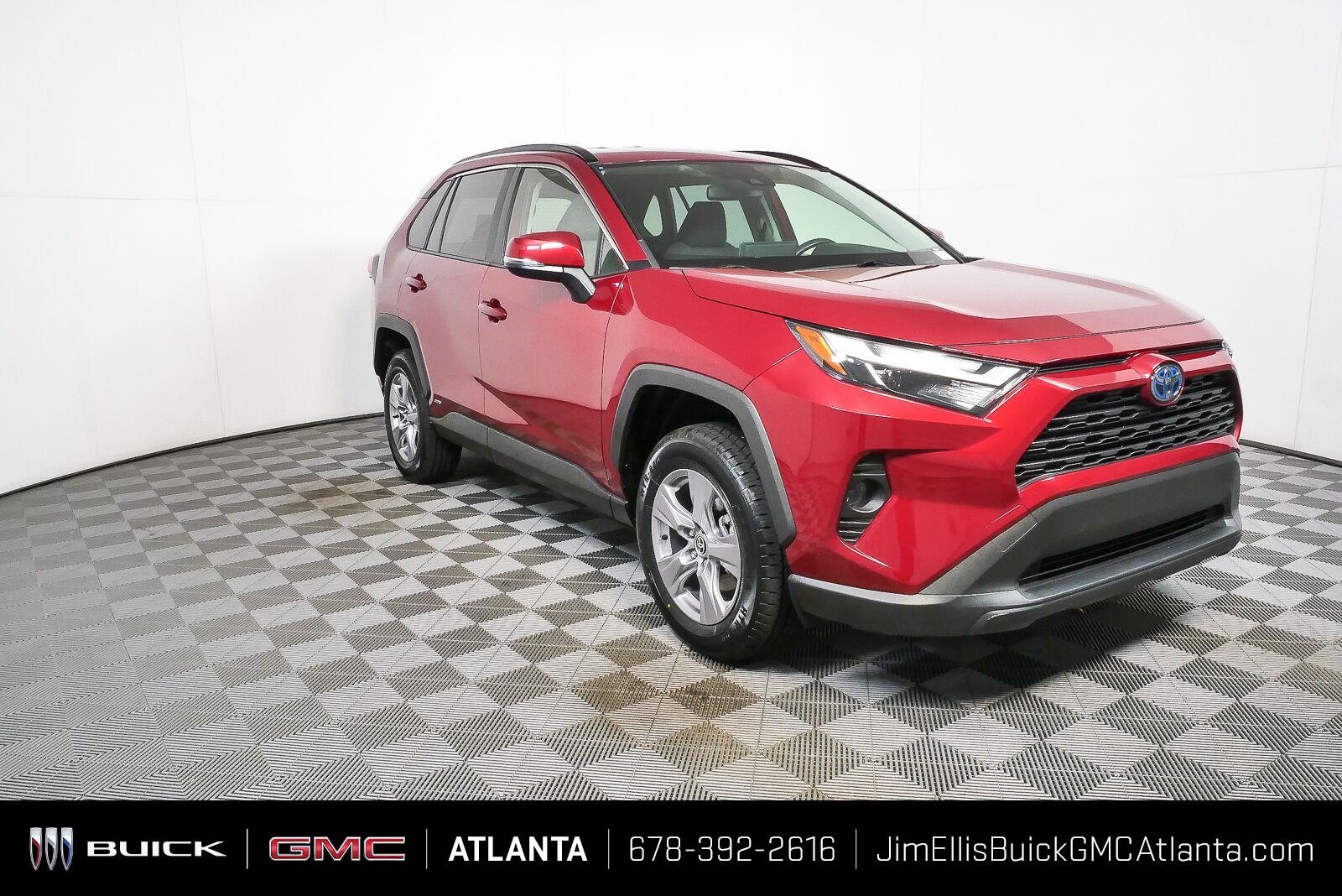 Red (Ruby Flare Pearl) 2024 Toyota RAV4 Hybrid SUV / Crossover All-Wheel Drive Continuously Variable Transmission