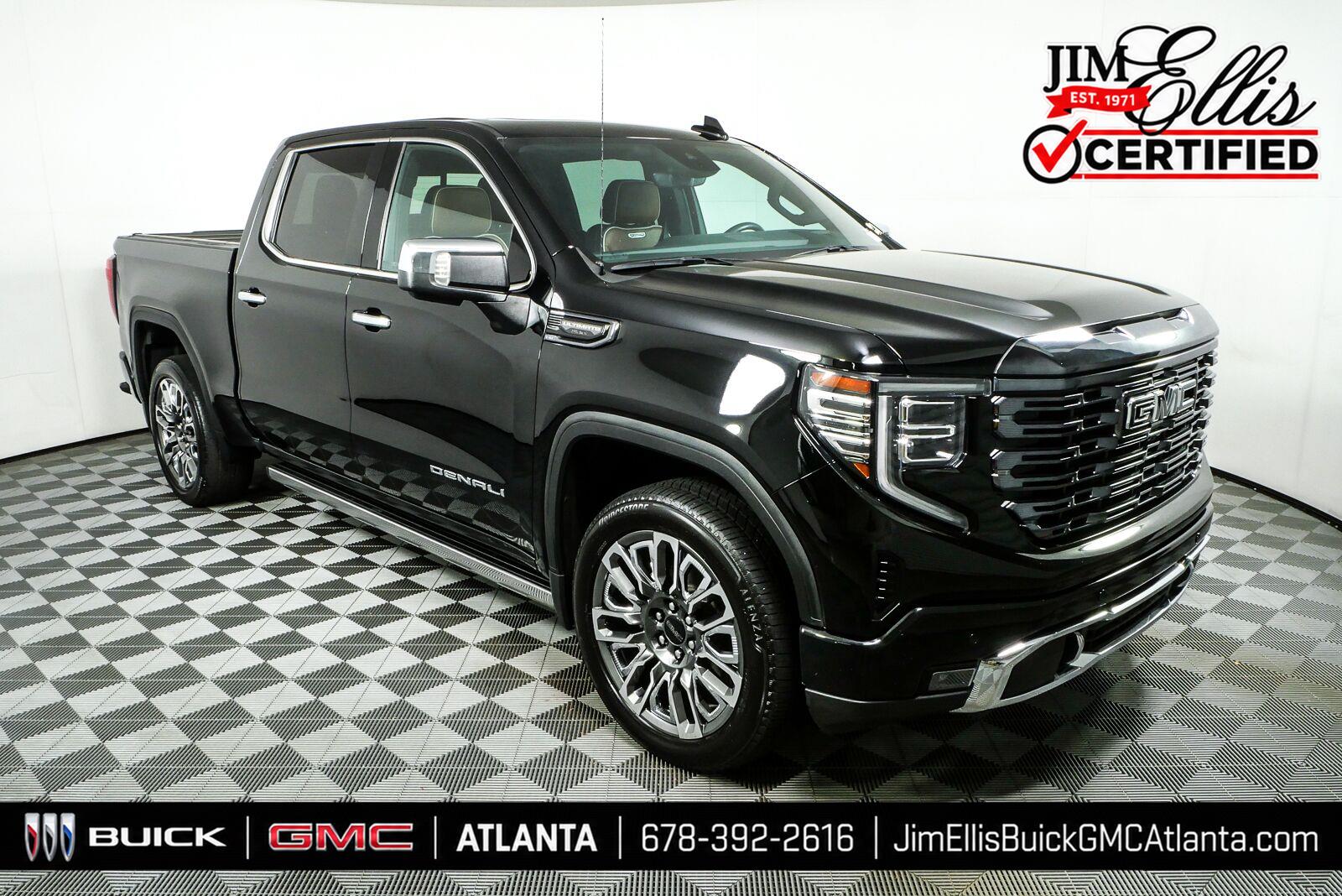 Onyx Black 2024 GMC Sierra 1500 Pickup Truck Four-Wheel Drive Automatic