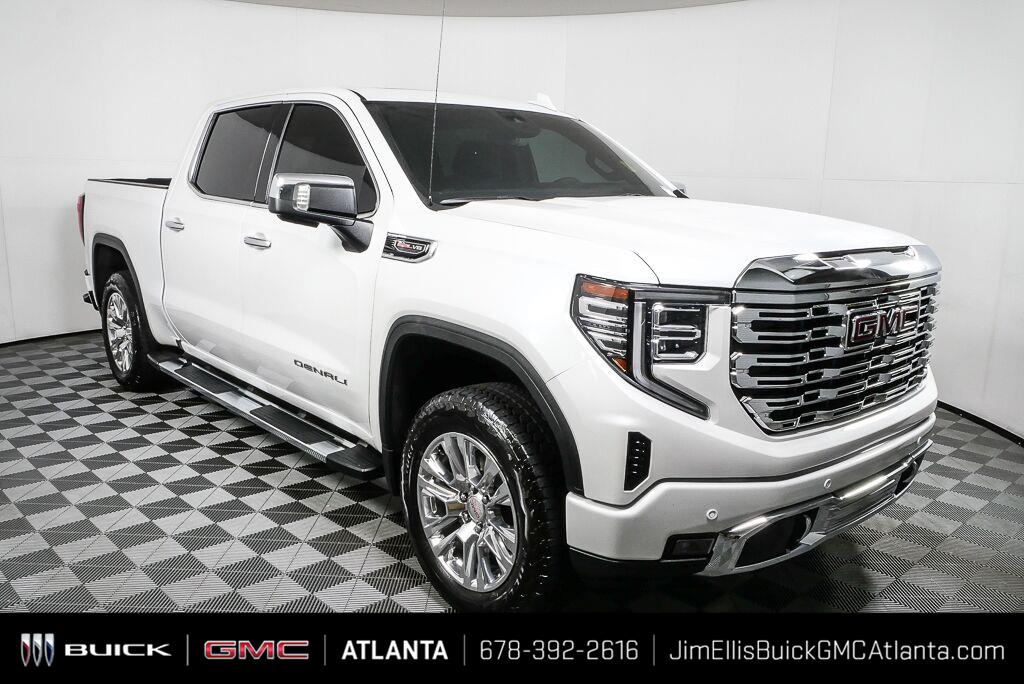 WHITE FROST TRICOAT 2025 GMC Sierra 1500 Pickup Truck Four-Wheel Drive Automatic