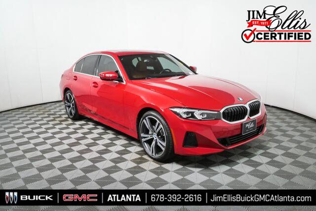 Melbourne Red Metallic 2024 BMW 3 Series Sedan Rear-Wheel Drive Automatic