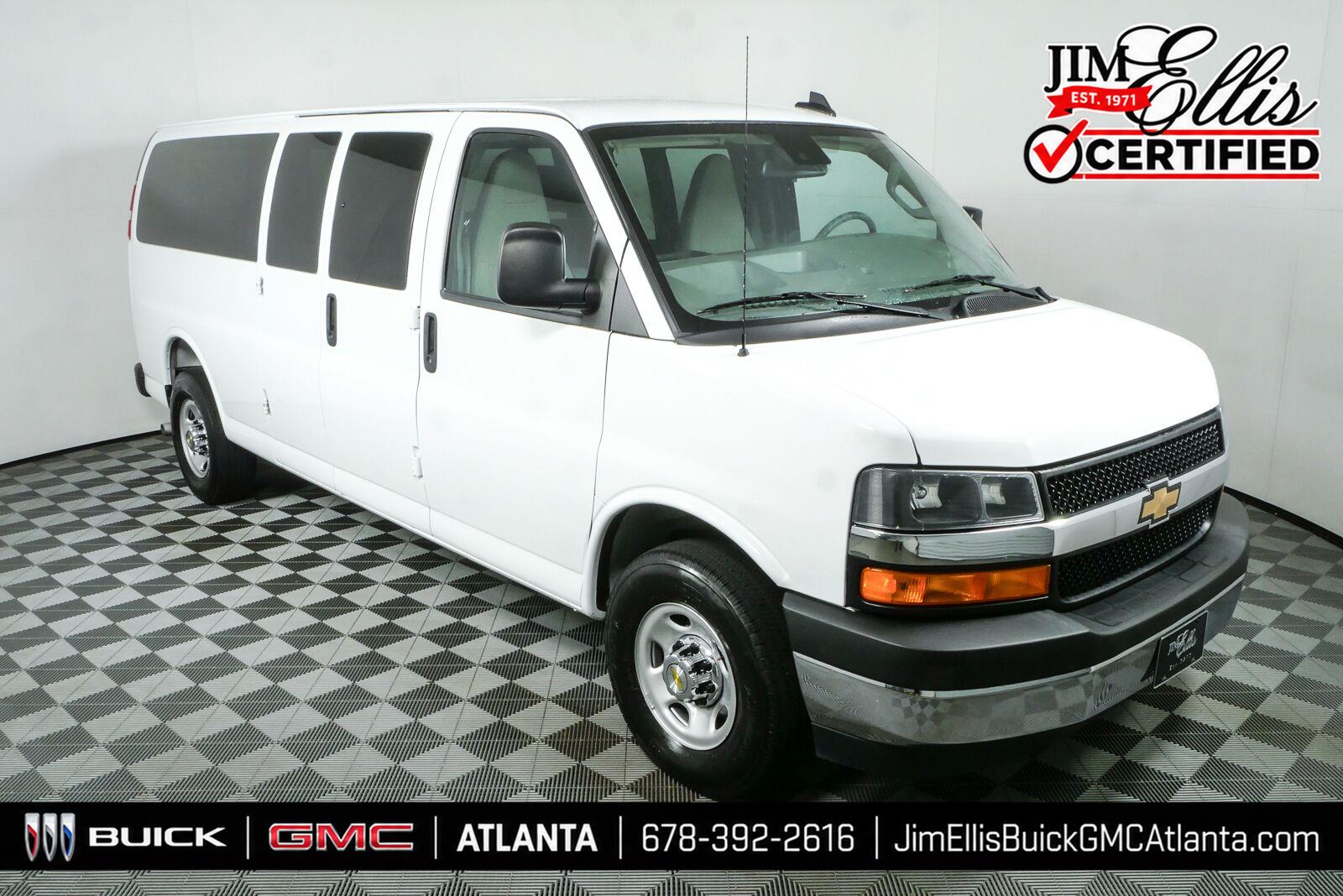 Summit White 2025 Chevrolet Express Van Rear-Wheel Drive 8-Speed Automatic