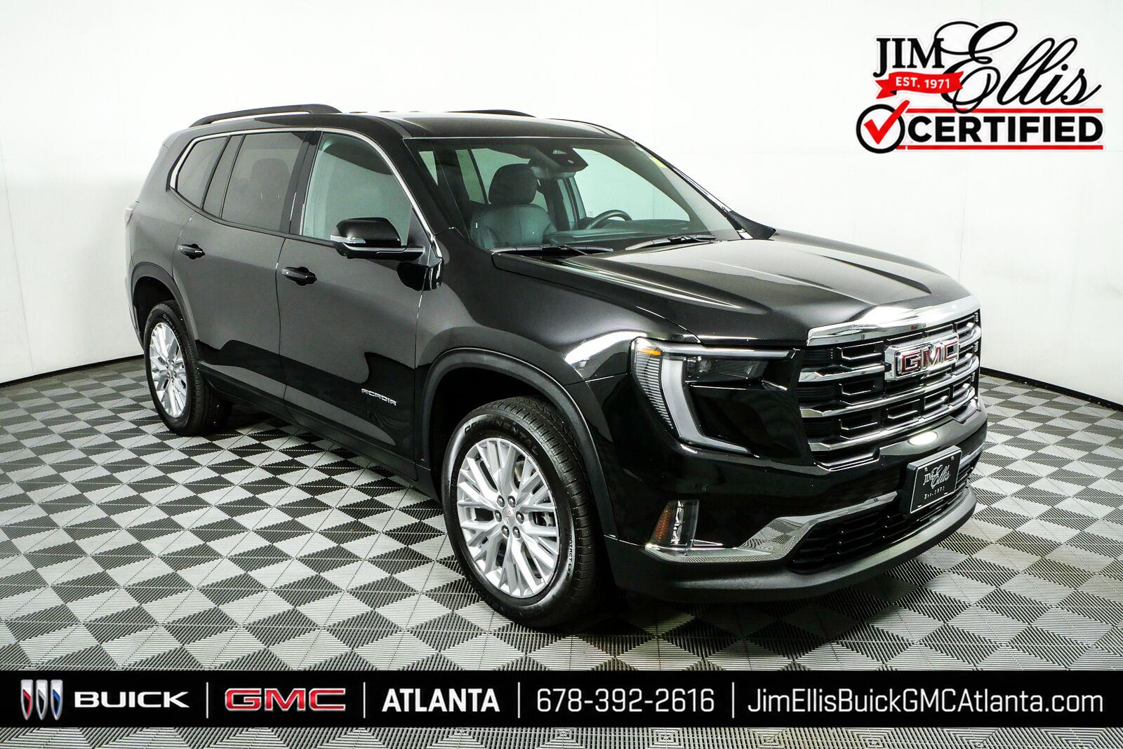 Black (Ebony Twilight Metallic) 2026 GMC Acadia SUV / Crossover Four-Wheel Drive 8-Speed Automatic