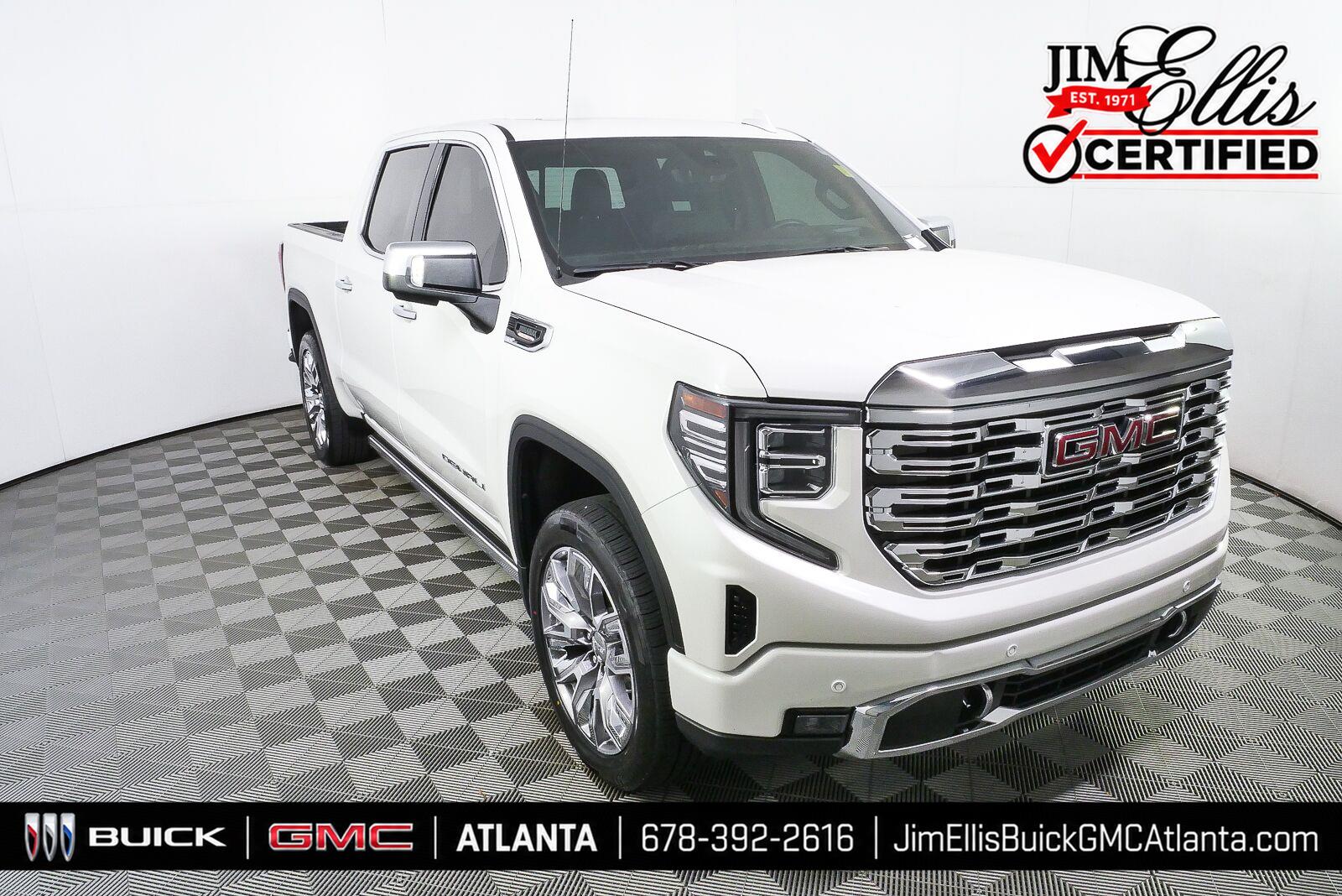 White Frost Tricoat 2023 GMC Sierra 1500 Pickup Truck Four-Wheel Drive Automatic