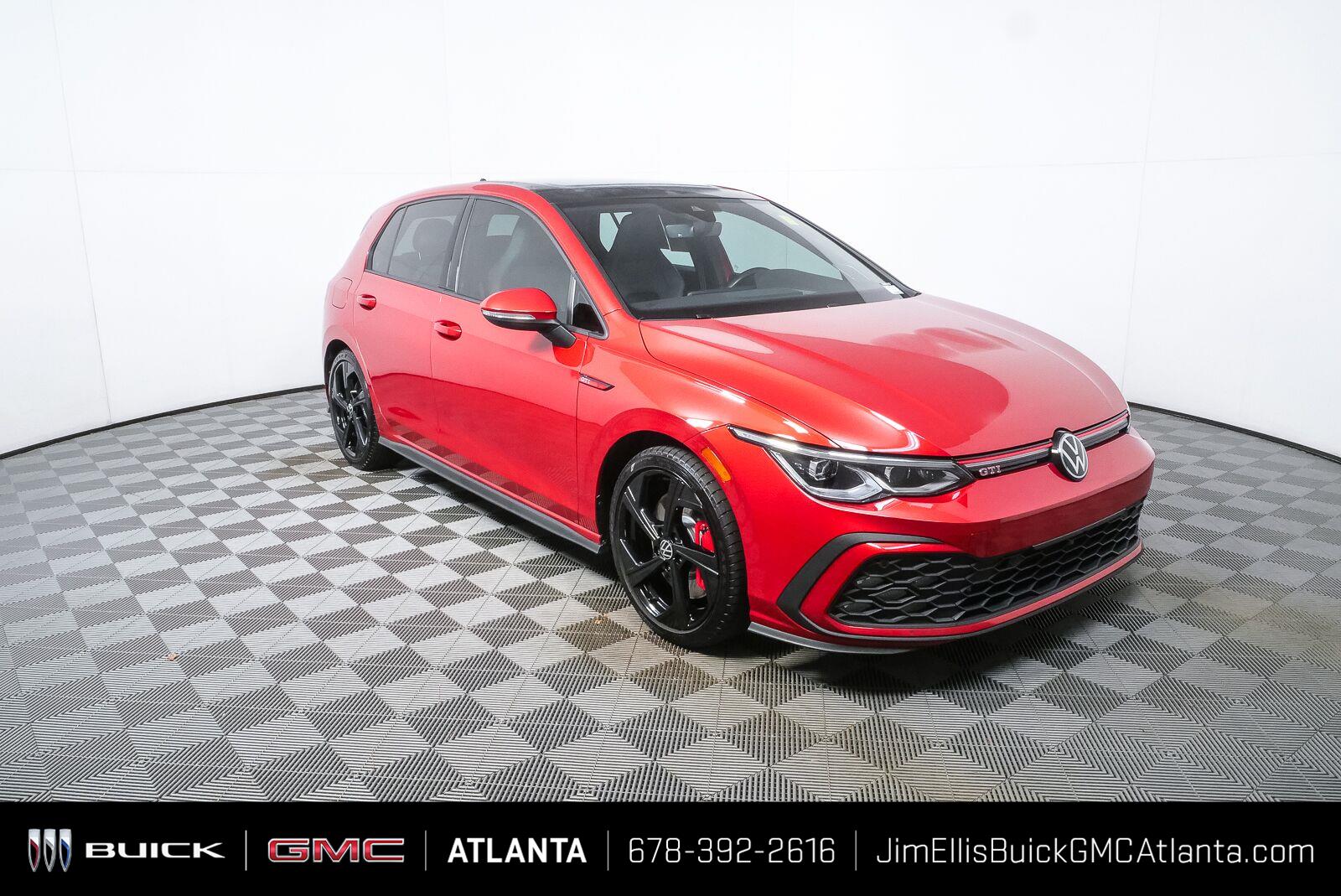 Kings Red Metallic 2024 Volkswagen Golf GTI Hatchback Front-Wheel Drive Automatic