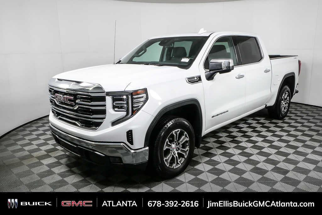 Summit White 2025 GMC Sierra 1500 Pickup Truck Four-Wheel Drive Automatic
