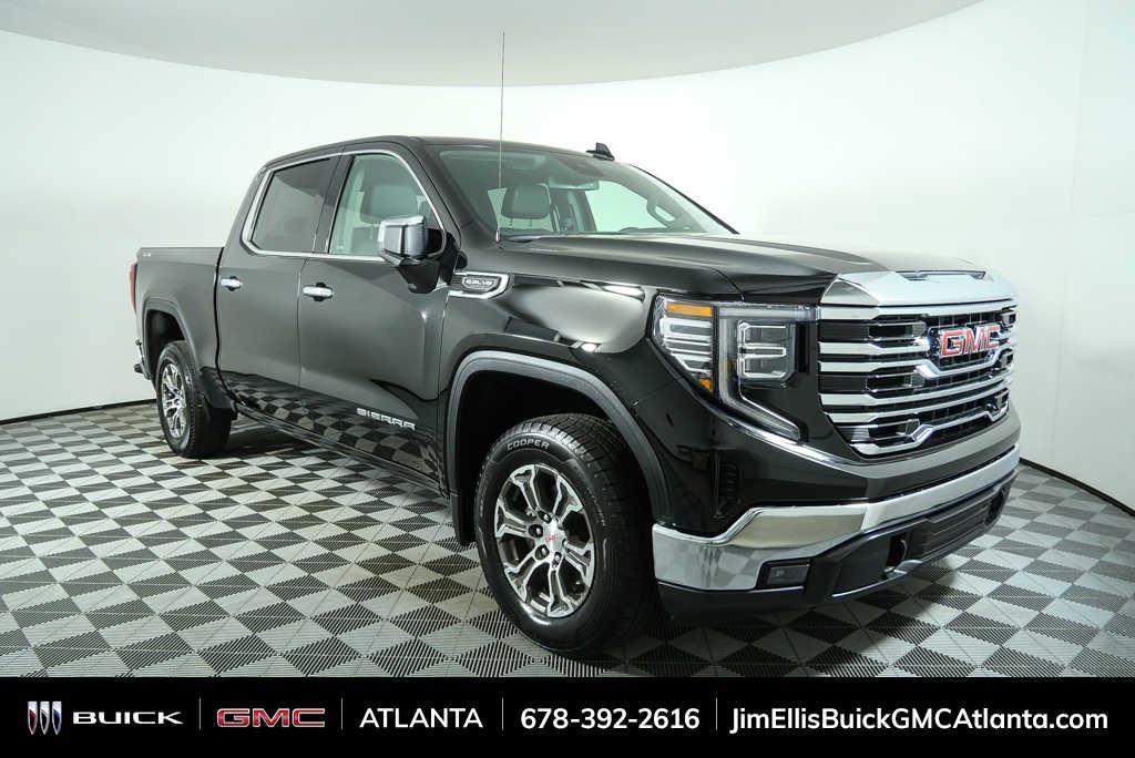 Onyx Black 2025 GMC Sierra 1500 Pickup Truck Four-Wheel Drive Automatic