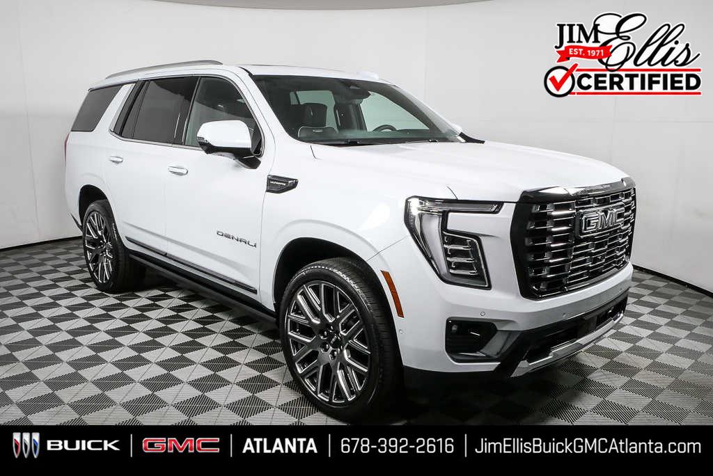 Glacier White Tricoat 2026 GMC Yukon SUV / Crossover Four-Wheel Drive Automatic