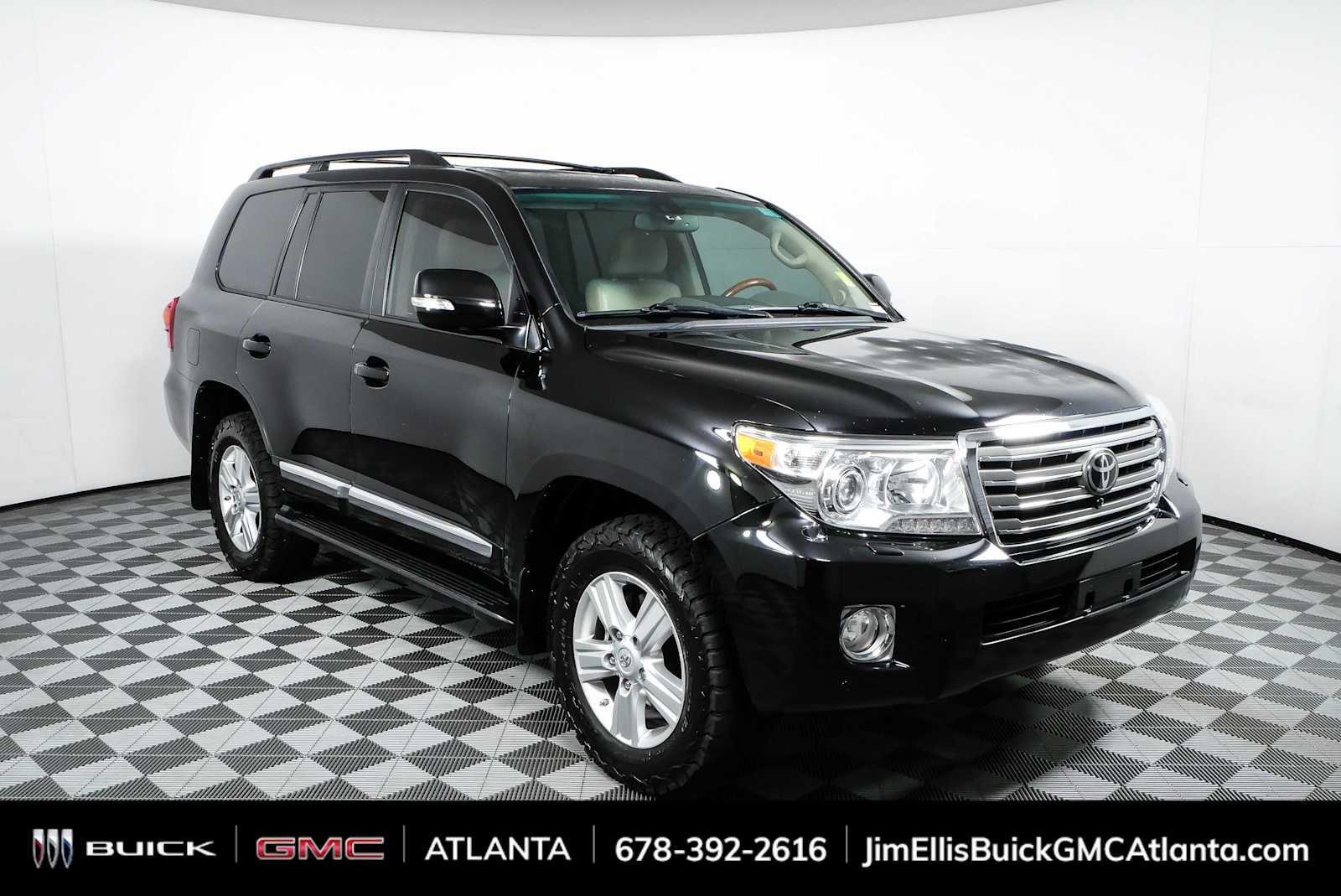 Black 2015 Toyota Land Cruiser SUV / Crossover All-Wheel Drive 6-Speed Automatic