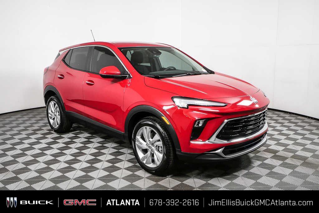 Brilliant Red 2026 Buick Encore GX SUV / Crossover Front-Wheel Drive Continuously Variable Transmission